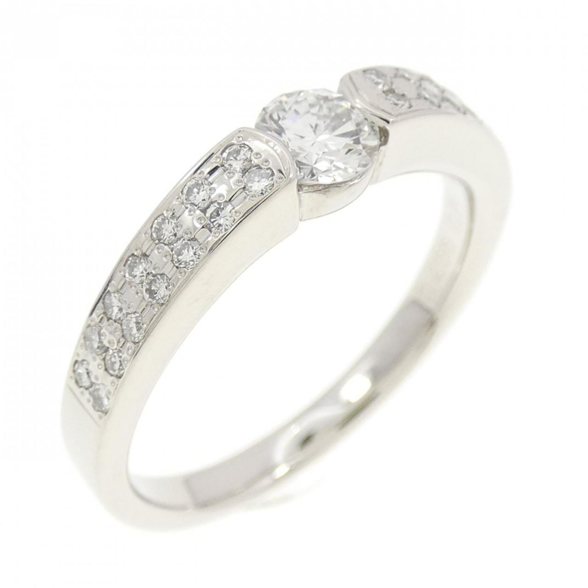Vendome Aoyama Platinum Platinum Band Ring (Pre-Owned)