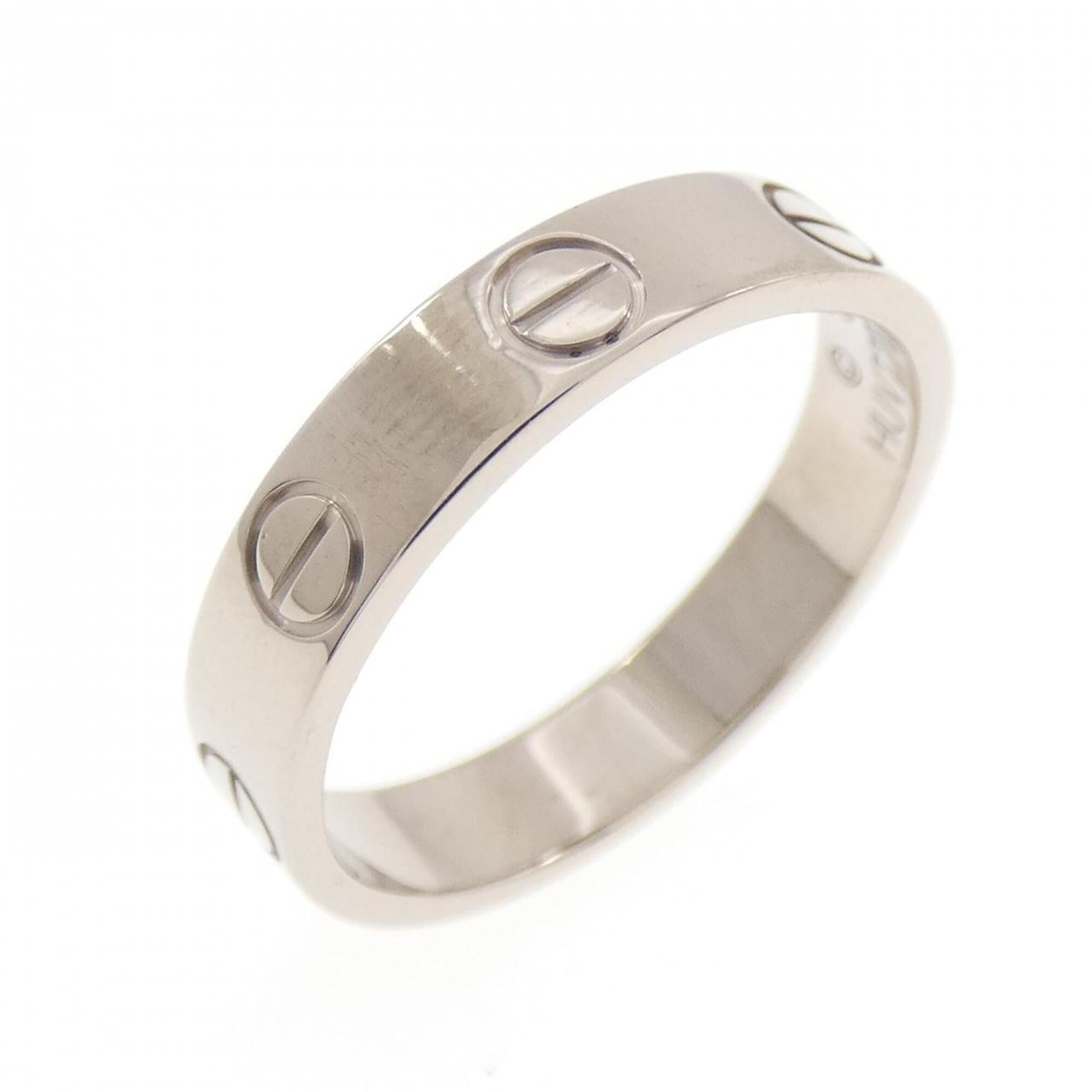 Cartier White Gold White Gold (18K) Band Ring (Pre-Owned)