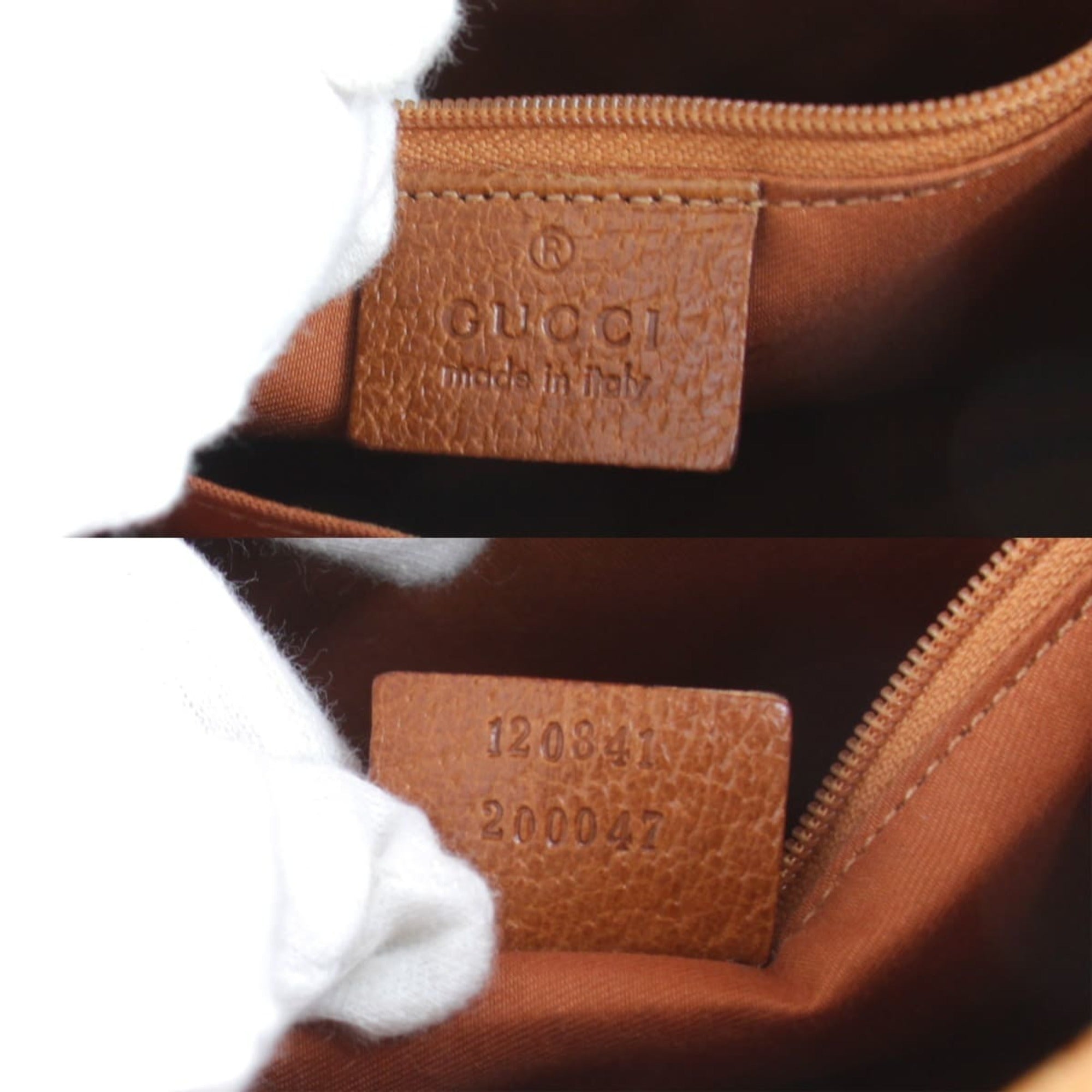 Gucci Gg Canvas Beige Gg Canvas Shoulder Bag (Pre-Owned)