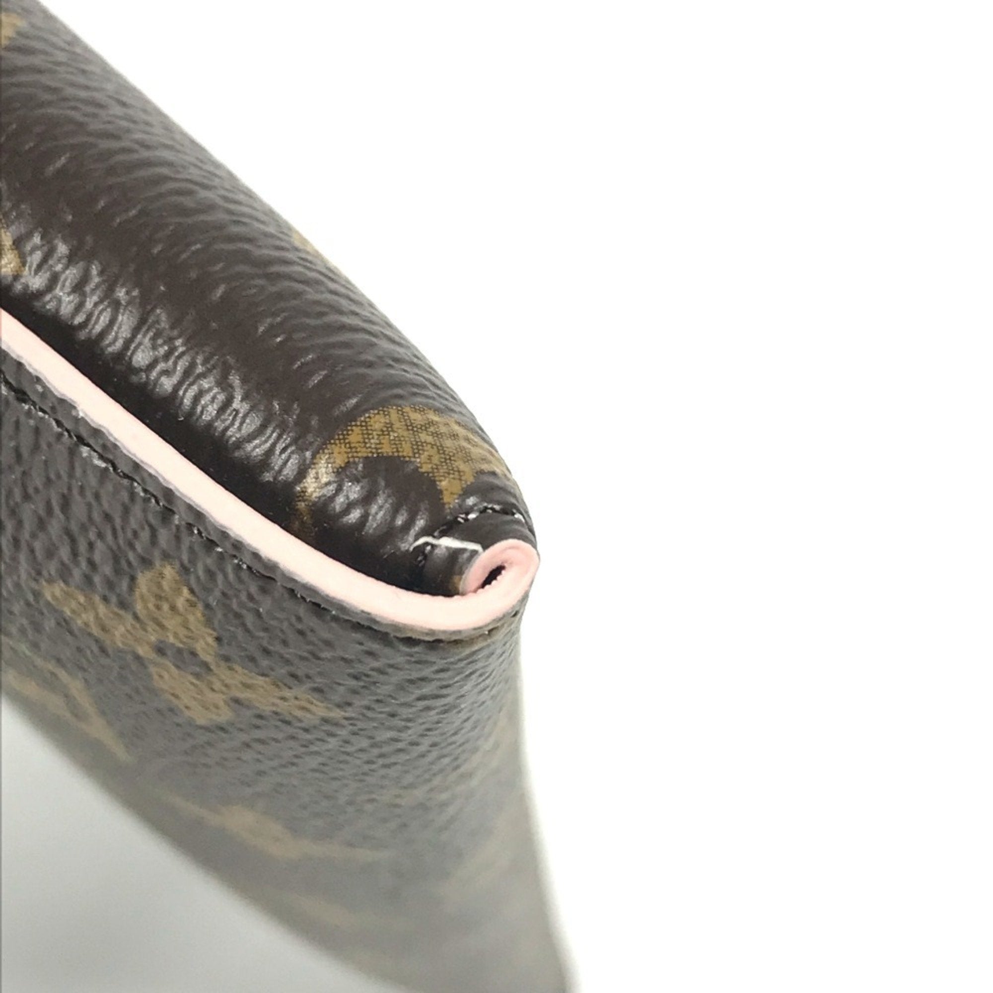 Louis Vuitton Brown Monogram Monogram Clutch Bag Pochette Pouch (Pre-Owned)