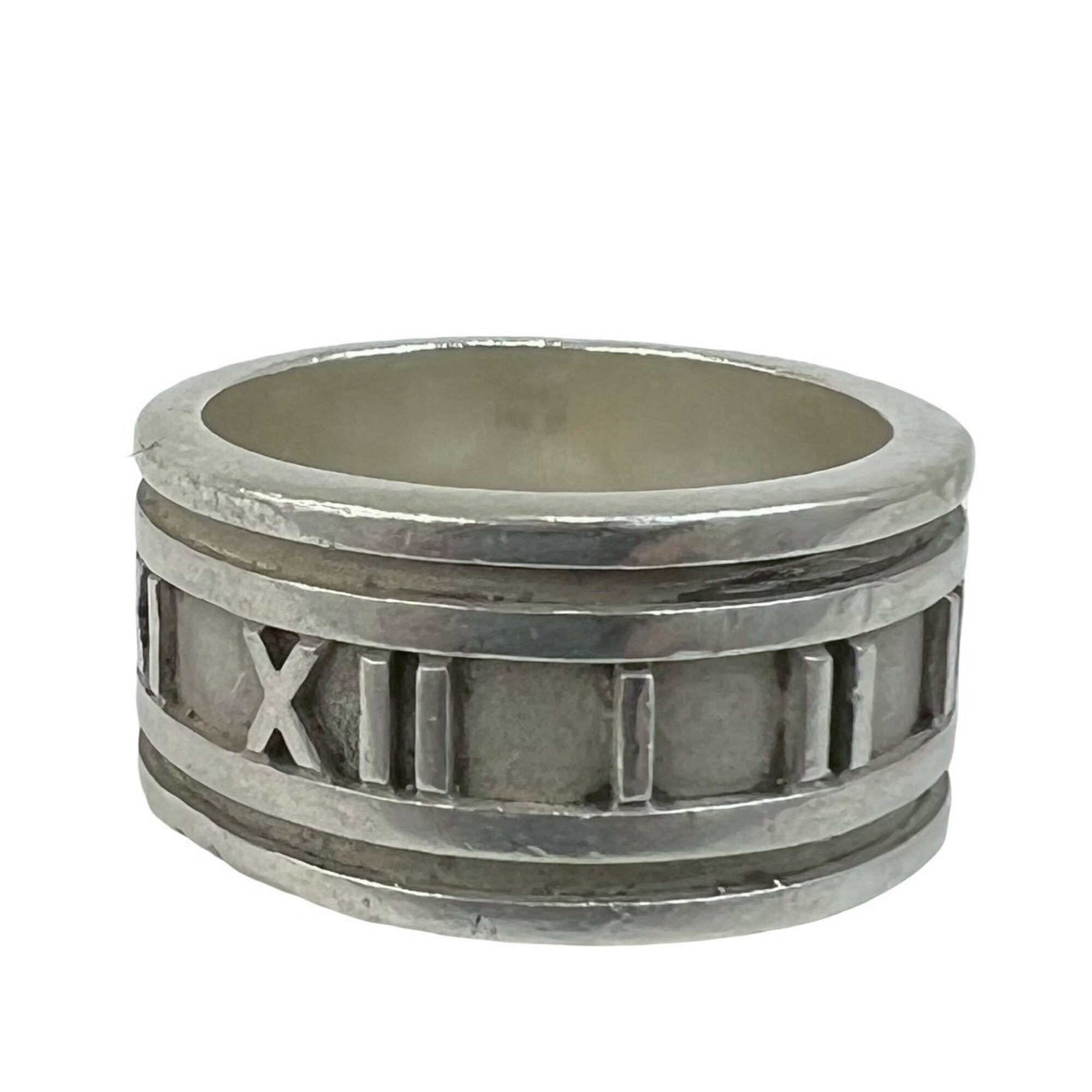 Tiffany Silver Silver 925 Band Ring (Pre-Owned)