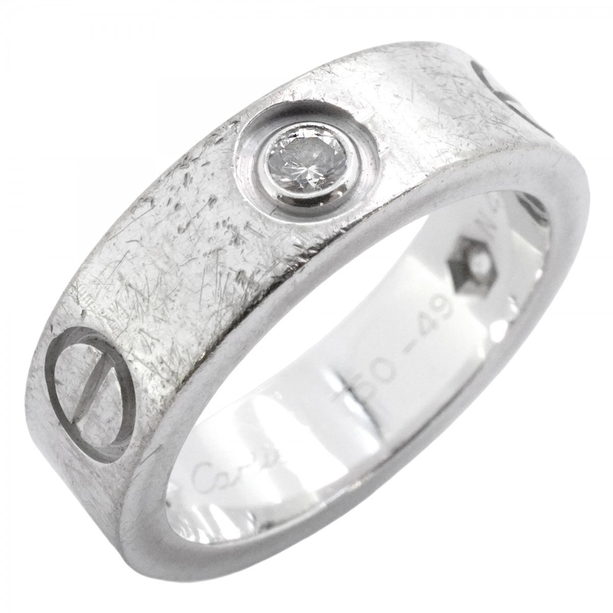 Cartier White Gold (18K) Band Ring (Pre-Owned)