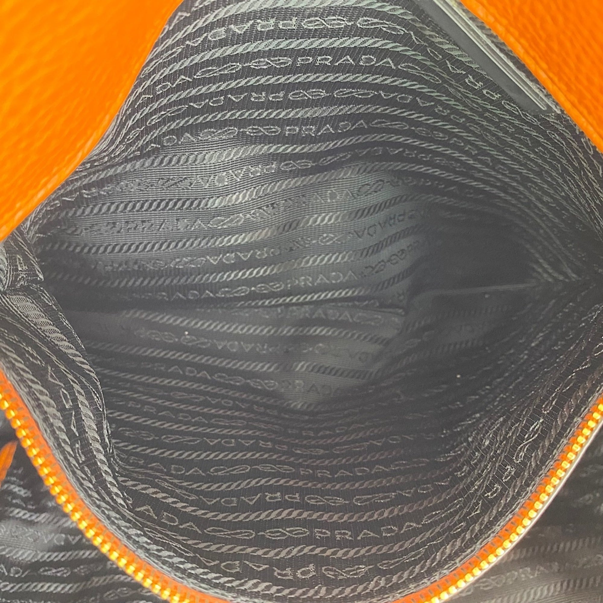 Prada Orange Tote Bag (Pre-Owned)