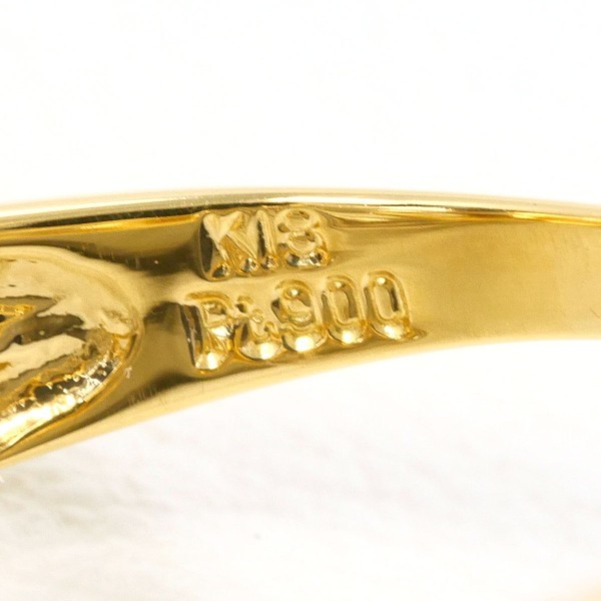 Unbranded Platinum Yellow Gold Yellow Gold (18K) Platinum 900 Band Ring (Pre-Owned)