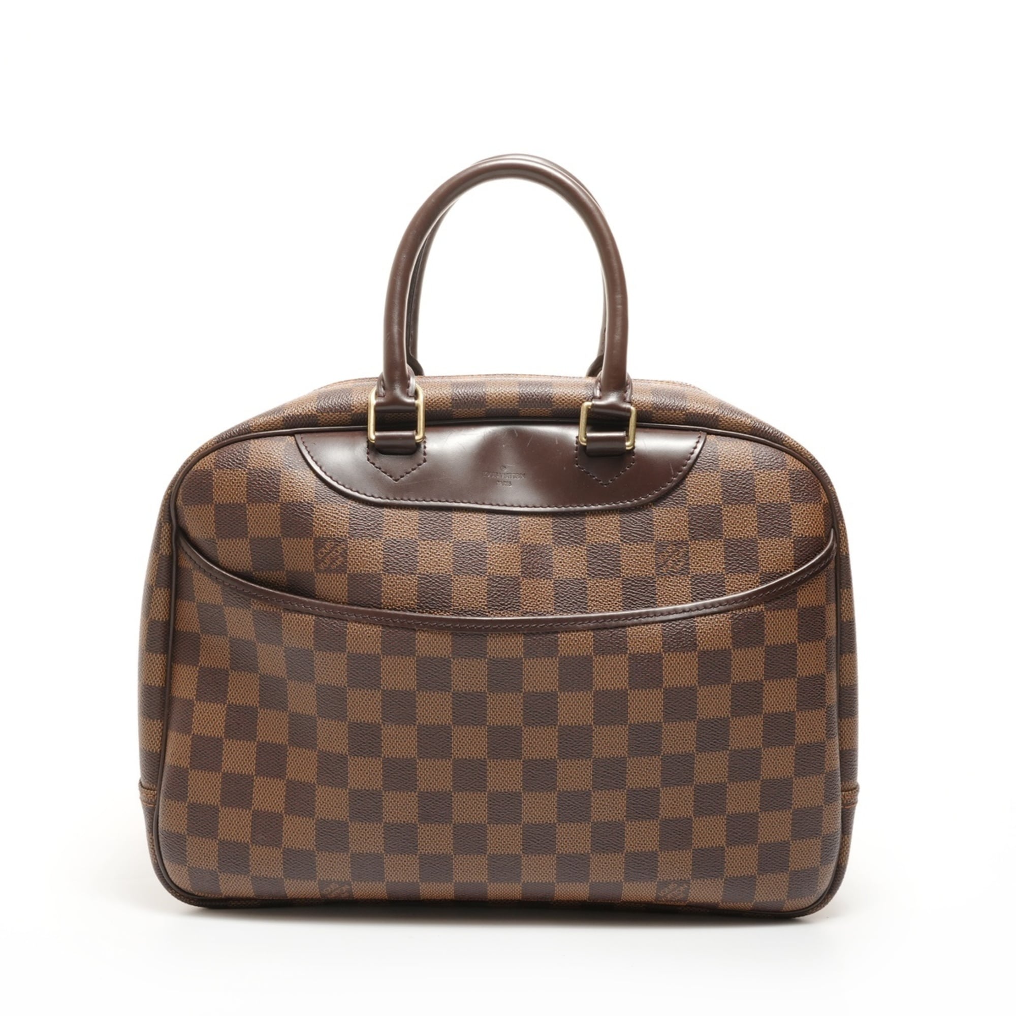 Louis Vuitton Damier Brown Boston Bag Handbag (Pre-Owned)