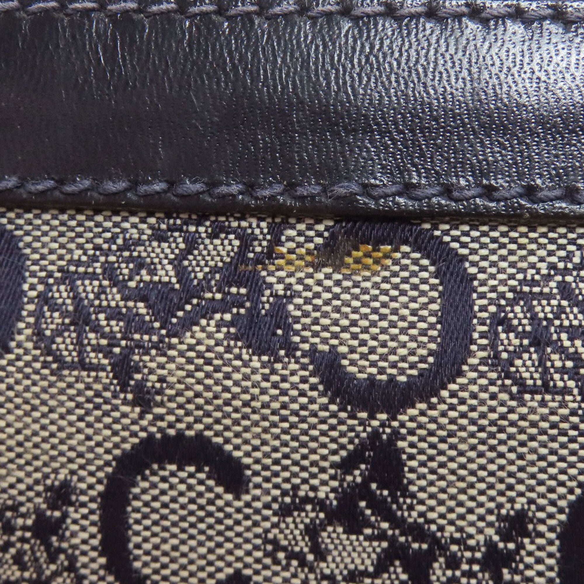Celine Navy Canvas Handbag (Pre-Owned)
