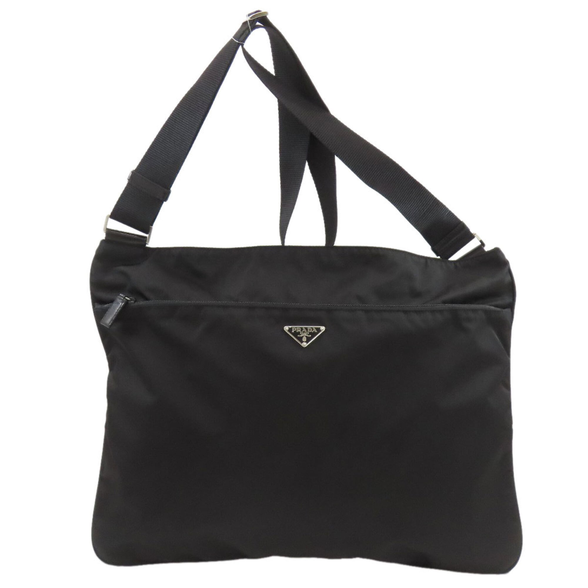 Prada Black Nylon Shoulder Bag (Pre-Owned)
