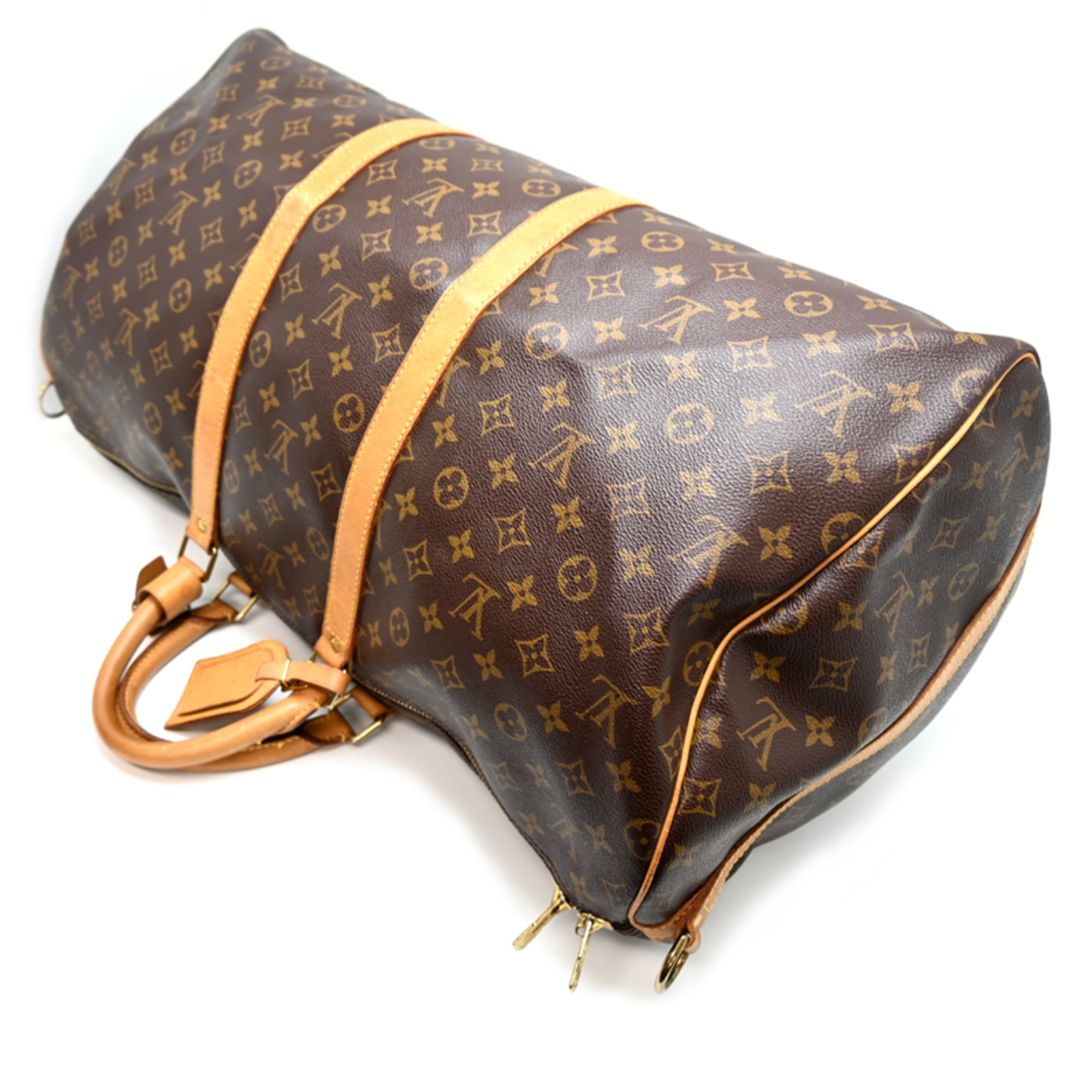 Louis Vuitton Brown Monogram Boston Bag (Pre-Owned)