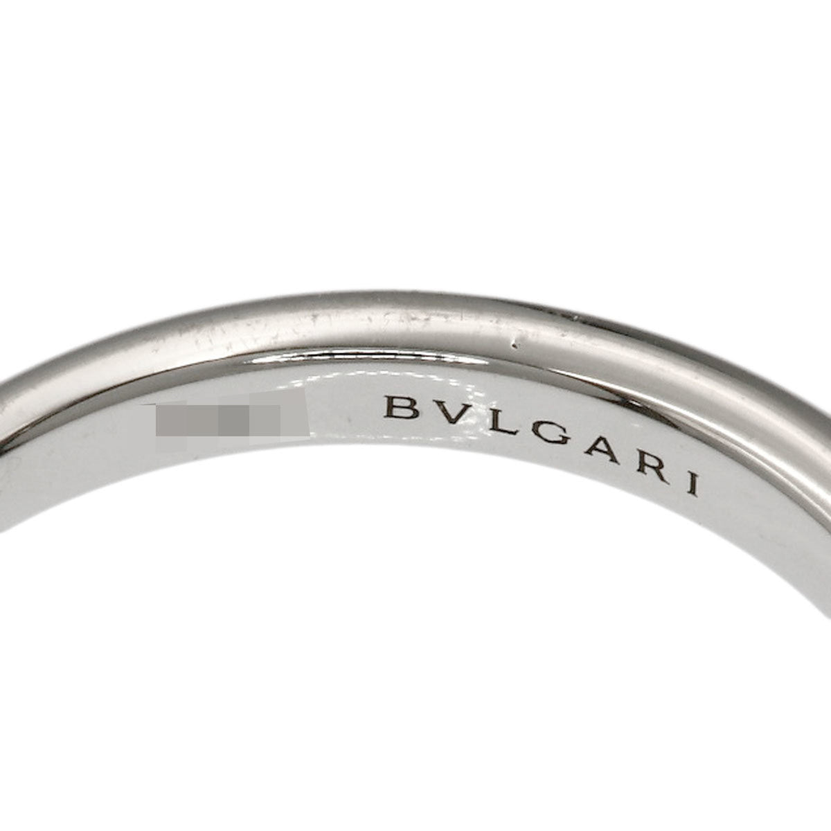 Bvlgari Platinum 950 Band Ring (Pre-Owned)