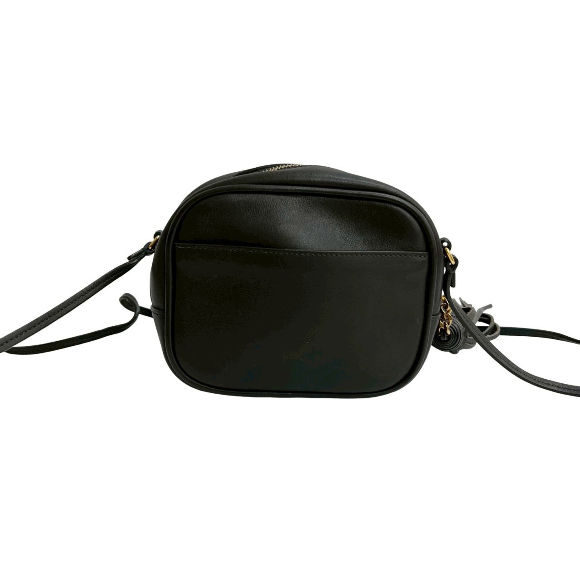 Yves Saint Laurent Brown Leather Pochette Shoulder Bag (Pre-Owned)