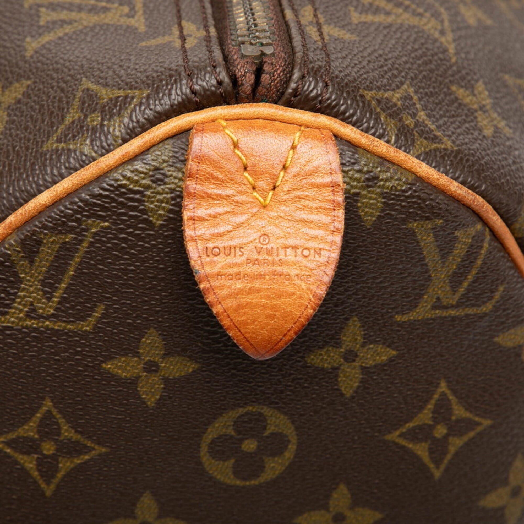 Louis Vuitton Monogram Brown Pvc Leather Boston Bag Handbag (Pre-Owned)