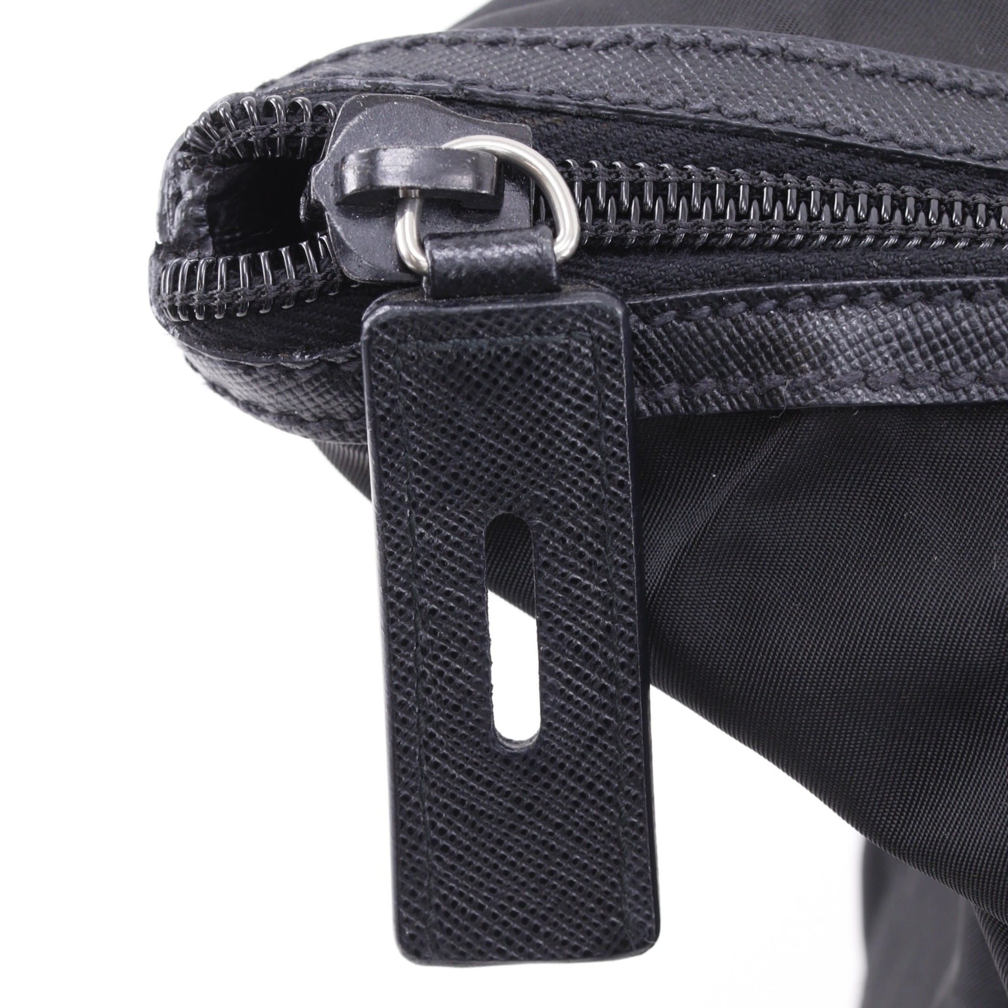 Prada Black Nylon Boston Bag (Pre-Owned)
