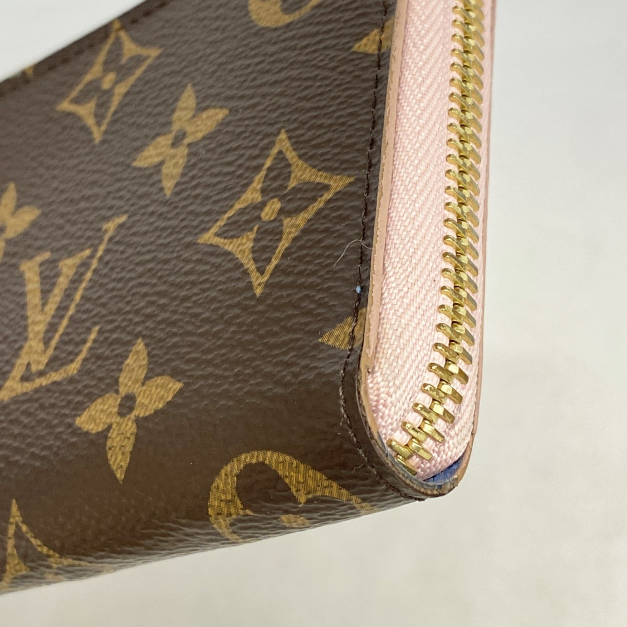 Louis Vuitton Blue Rose Ballerine Long Wallet (Bi-Fold) (Pre-Owned)