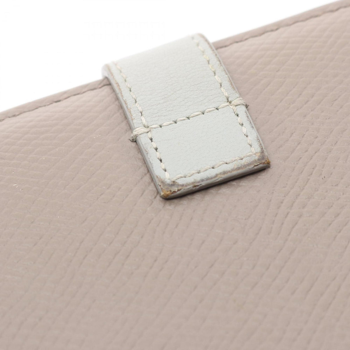Celine Blue Gray Leather Wallet (Bi-Fold) (Pre-Owned)