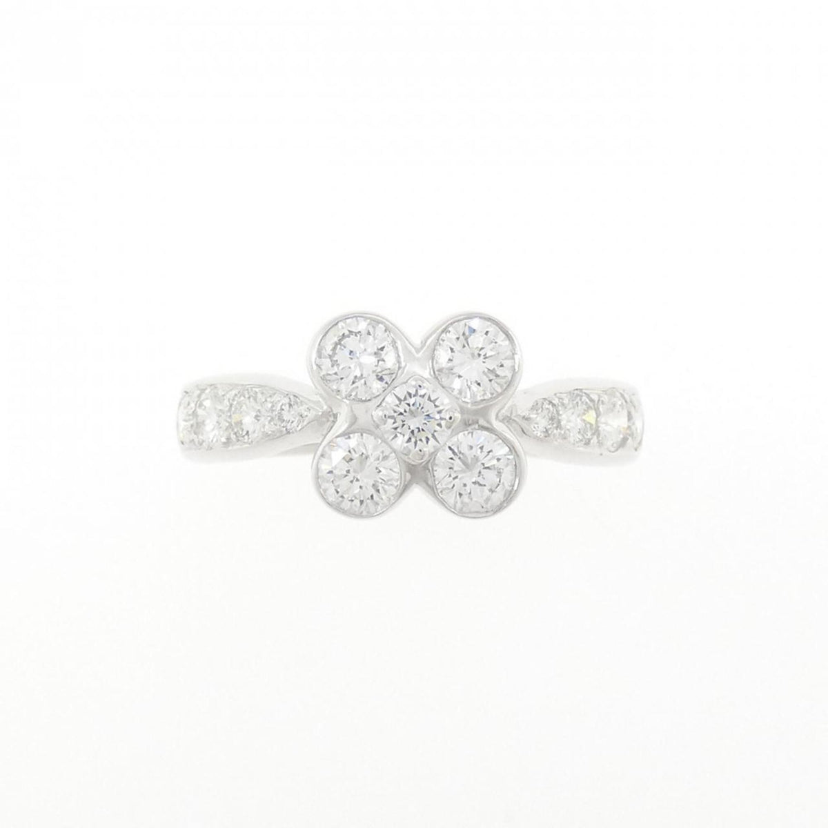 Van Cleef & Arpels White Gold (18K) Band Ring (Pre-Owned)