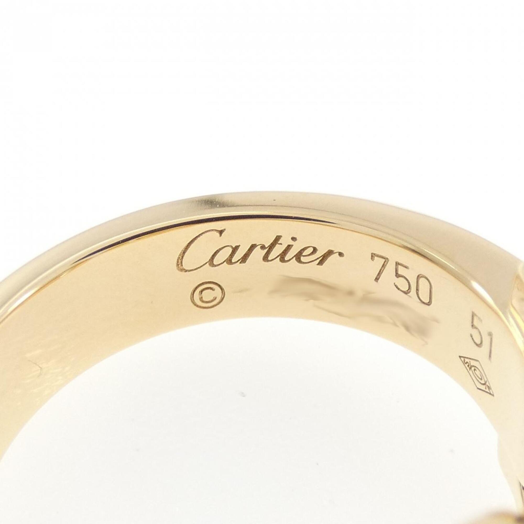 Cartier Yellow Gold Yellow Gold (18K) Band Ring (Pre-Owned)