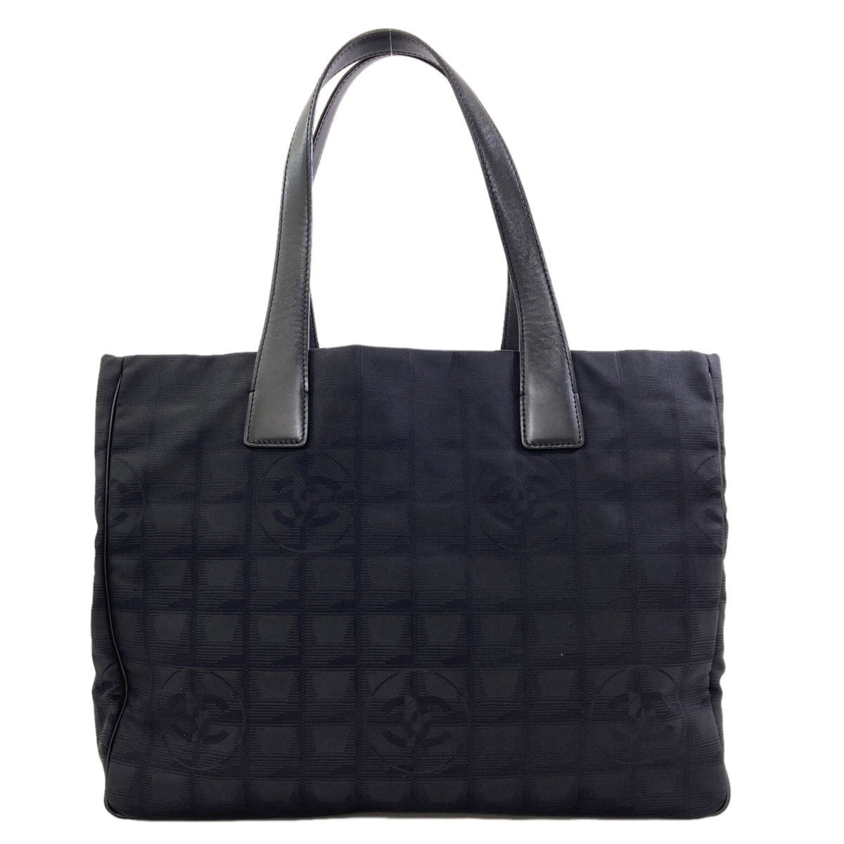 Chanel Black New Travel Line Tote Bag (Pre-Owned)