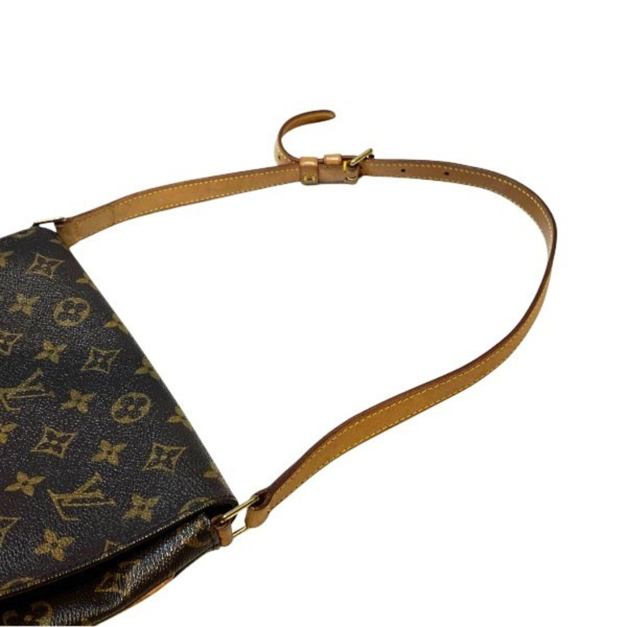 Louis Vuitton Brown Monogram Handbag Shoulder Bag (Pre-Owned)