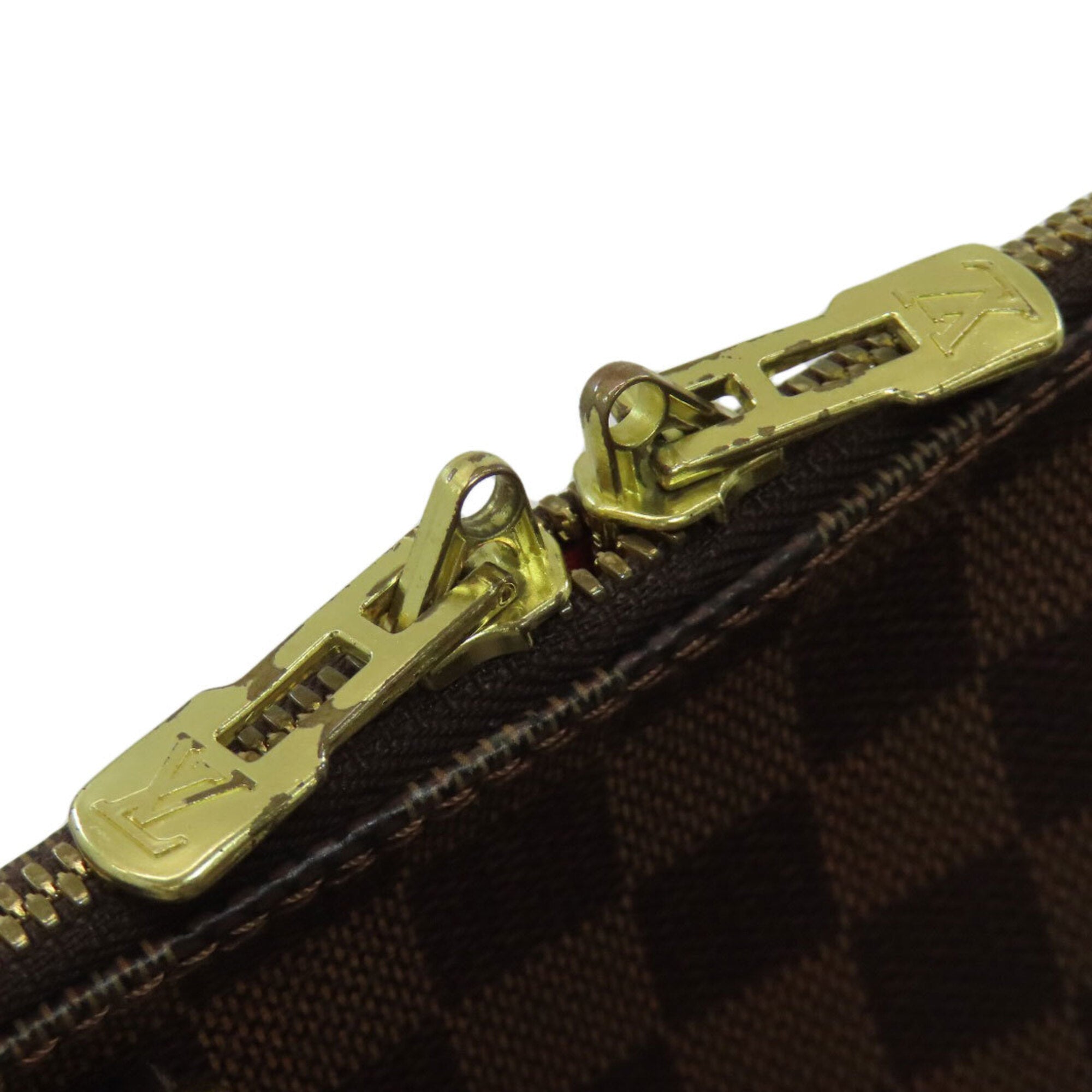 Louis Vuitton Brown Damier Canvas Handbag (Pre-Owned)