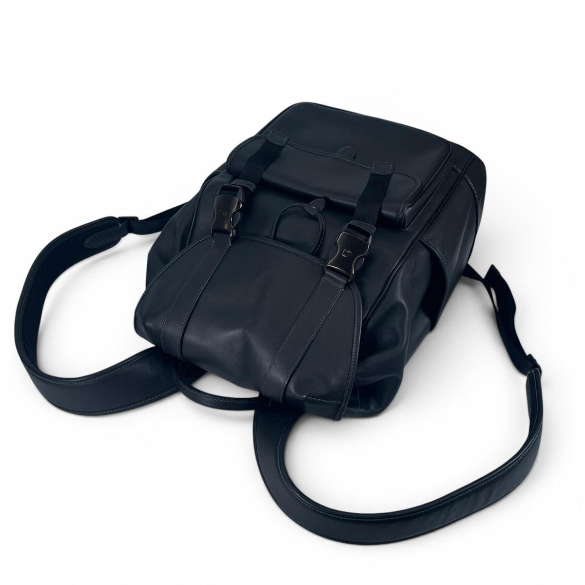 Coach Black Leather Backpack (Pre-Owned)