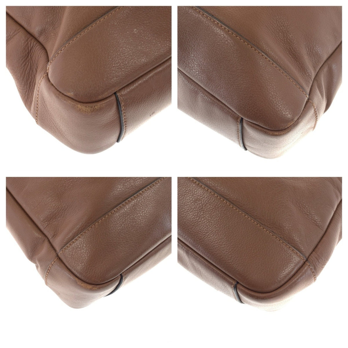 Coach Brown Leather Briefcase (Pre-Owned)