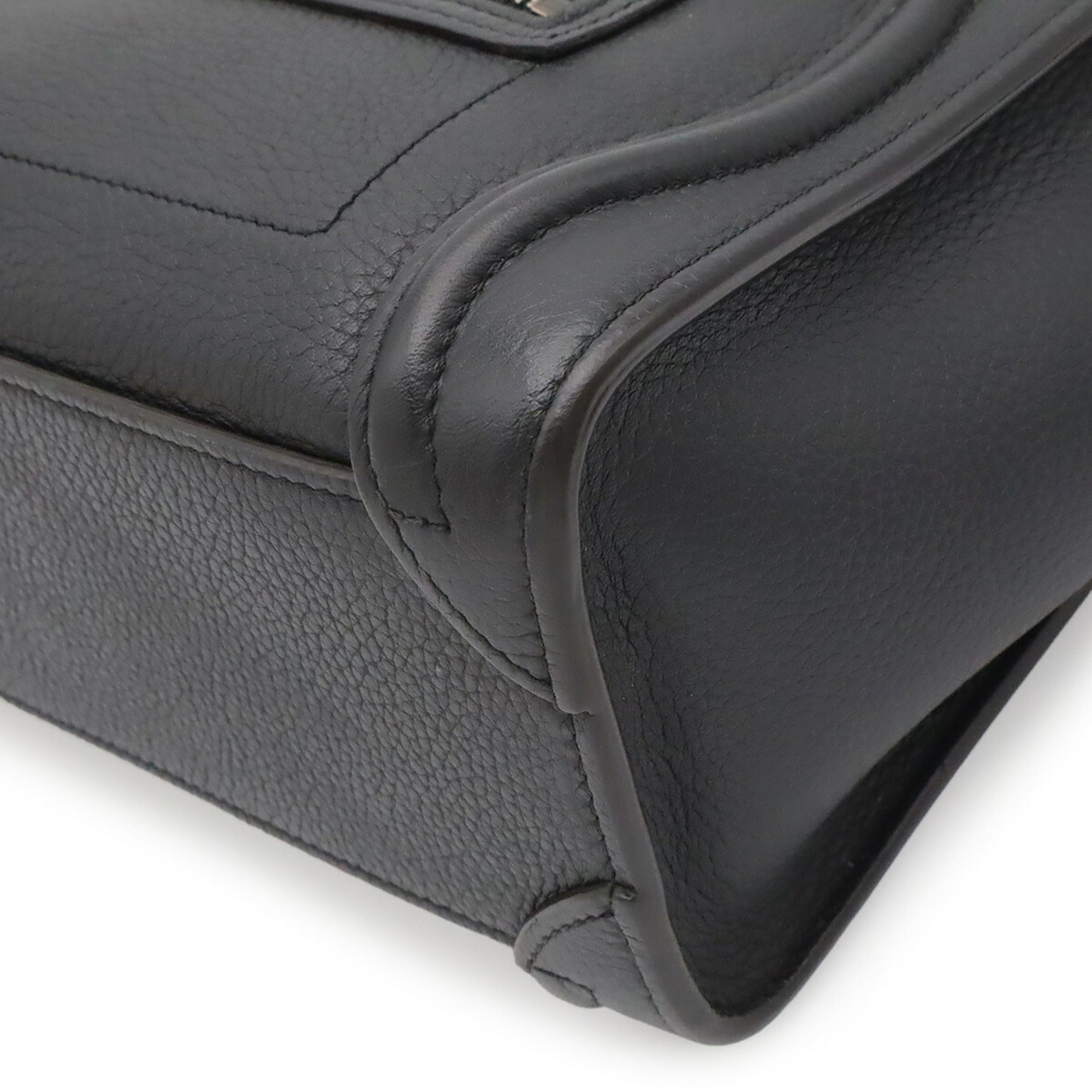 Celine Black Leather Handbag (Pre-Owned)
