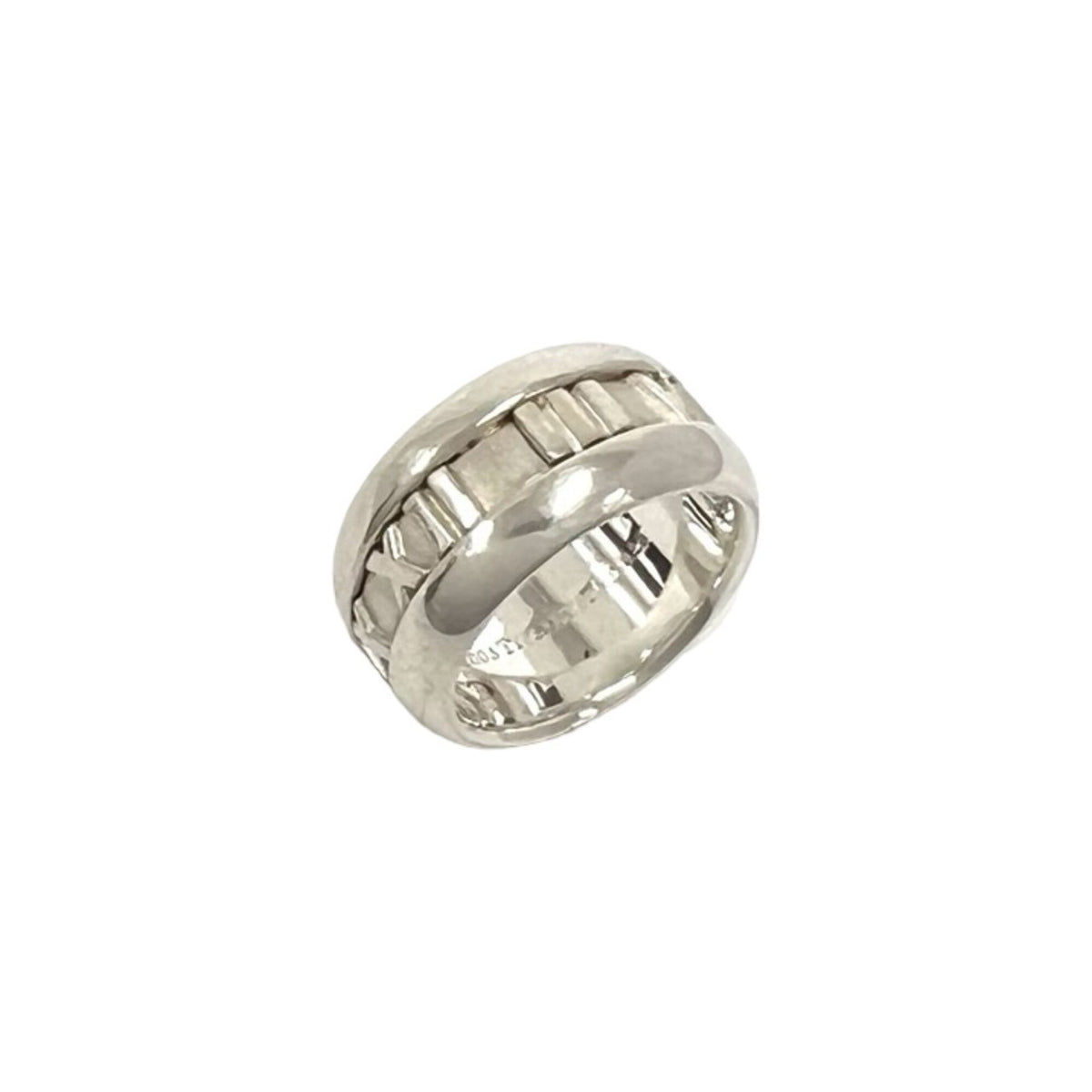 Tiffany Silver Silver 925 Band Ring (Pre-Owned)