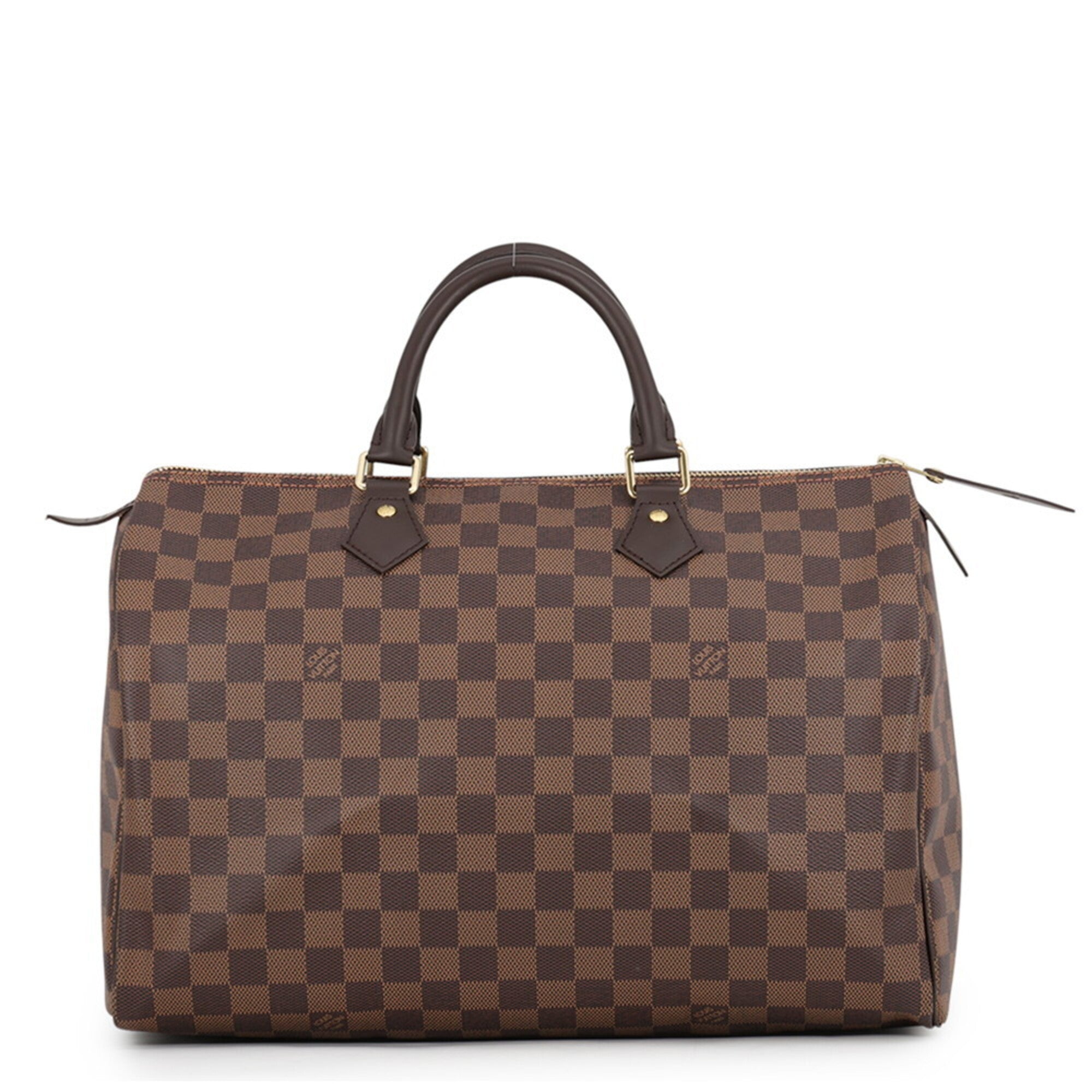 Louis Vuitton Damier Damier Canvas Ebene Red Color Damier Canvas Handbag (Pre-Owned)
