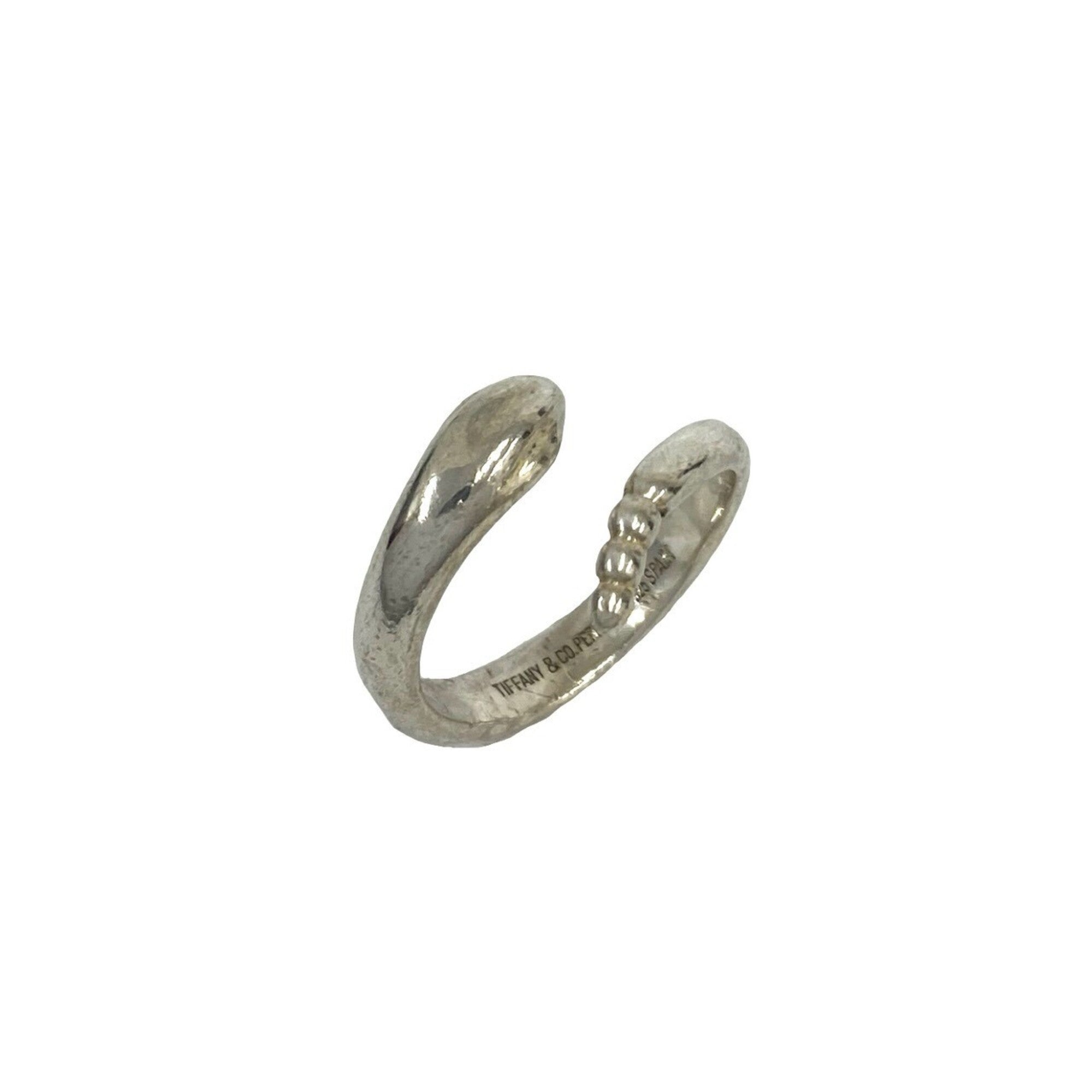 Tiffany Silver Silver 925 Band Ring (Pre-Owned)
