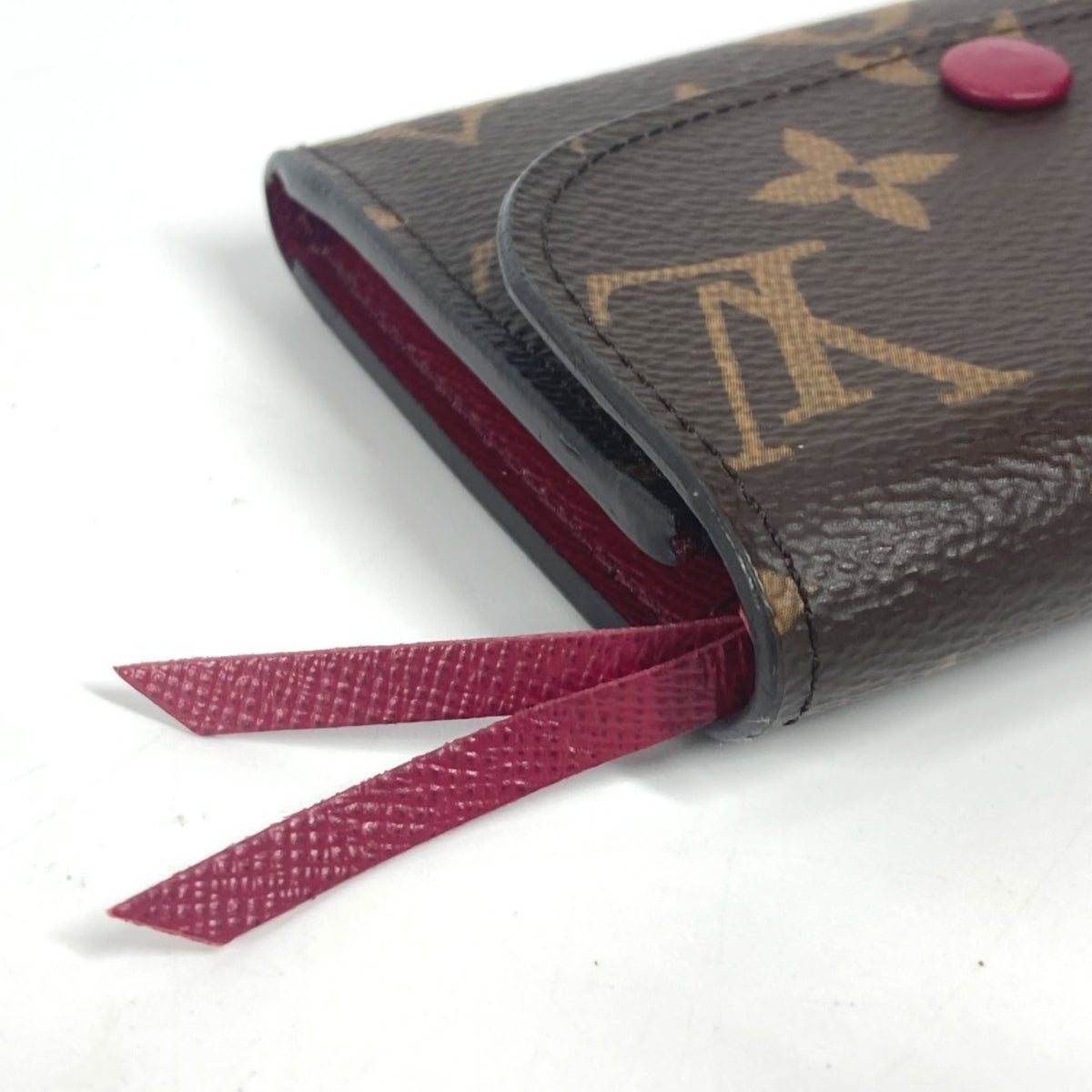 Louis Vuitton Brown Pink Metal Wallet (Bi-Fold) (Pre-Owned)