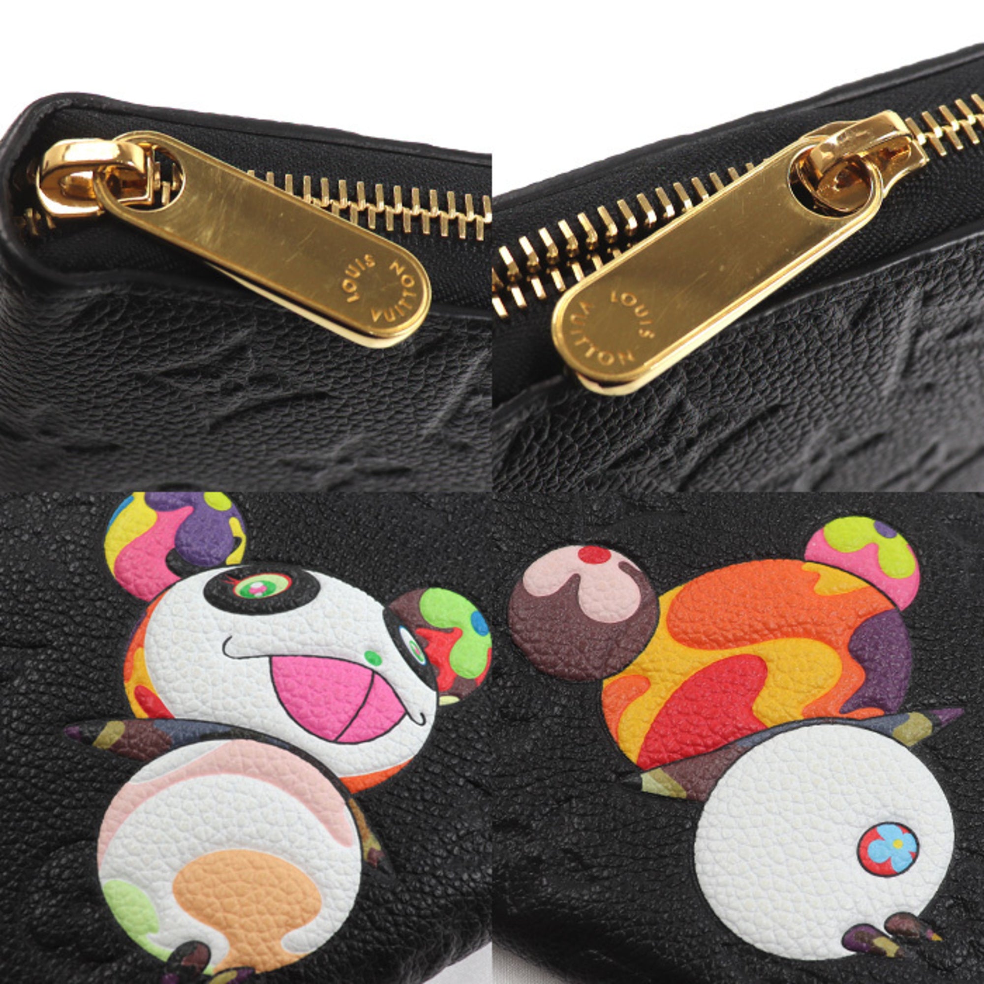 Louis Vuitton Noir Monogram Empreinte Long Wallet (Bi-Fold) (Pre-Owned)