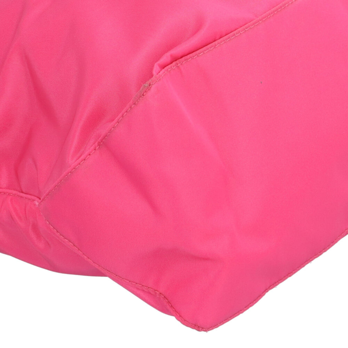Prada Fuxia Pink Nylon Handbag Shoulder Bag (Pre-Owned)