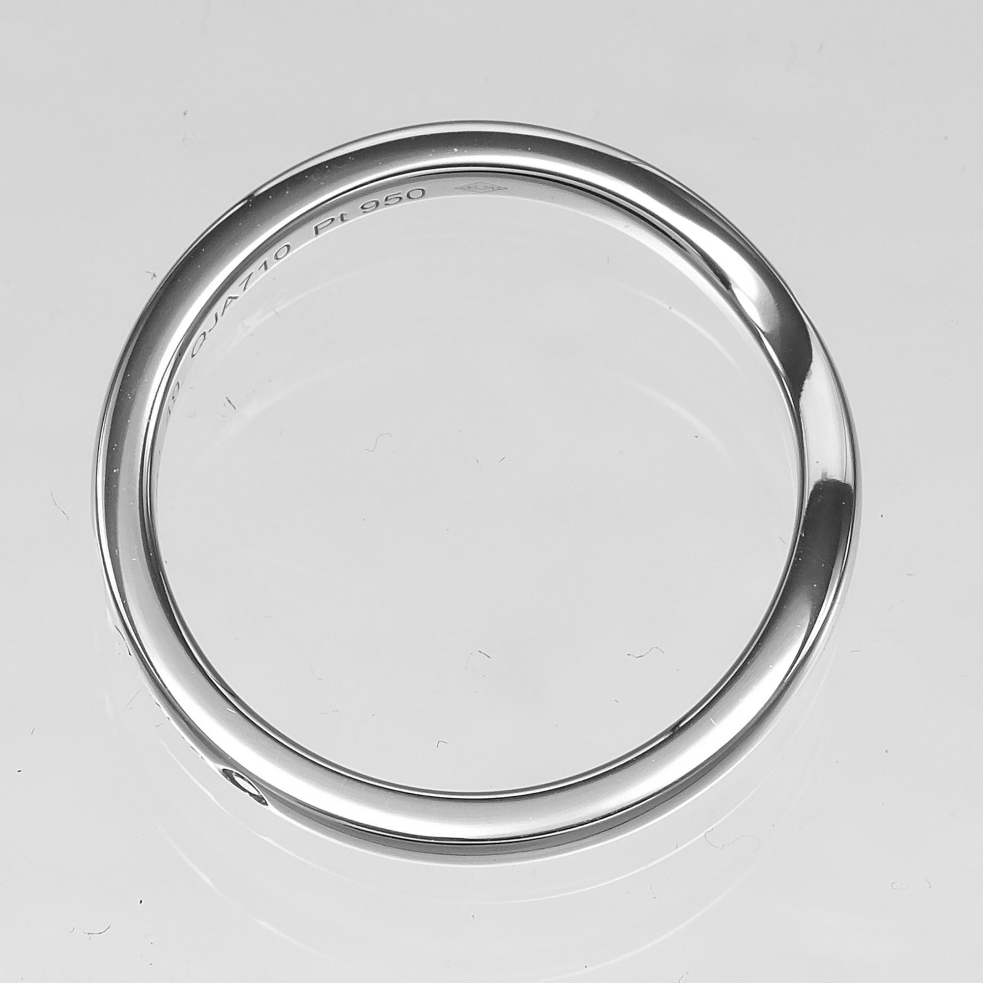 Cartier Platinum 950 Band Ring (Pre-Owned)