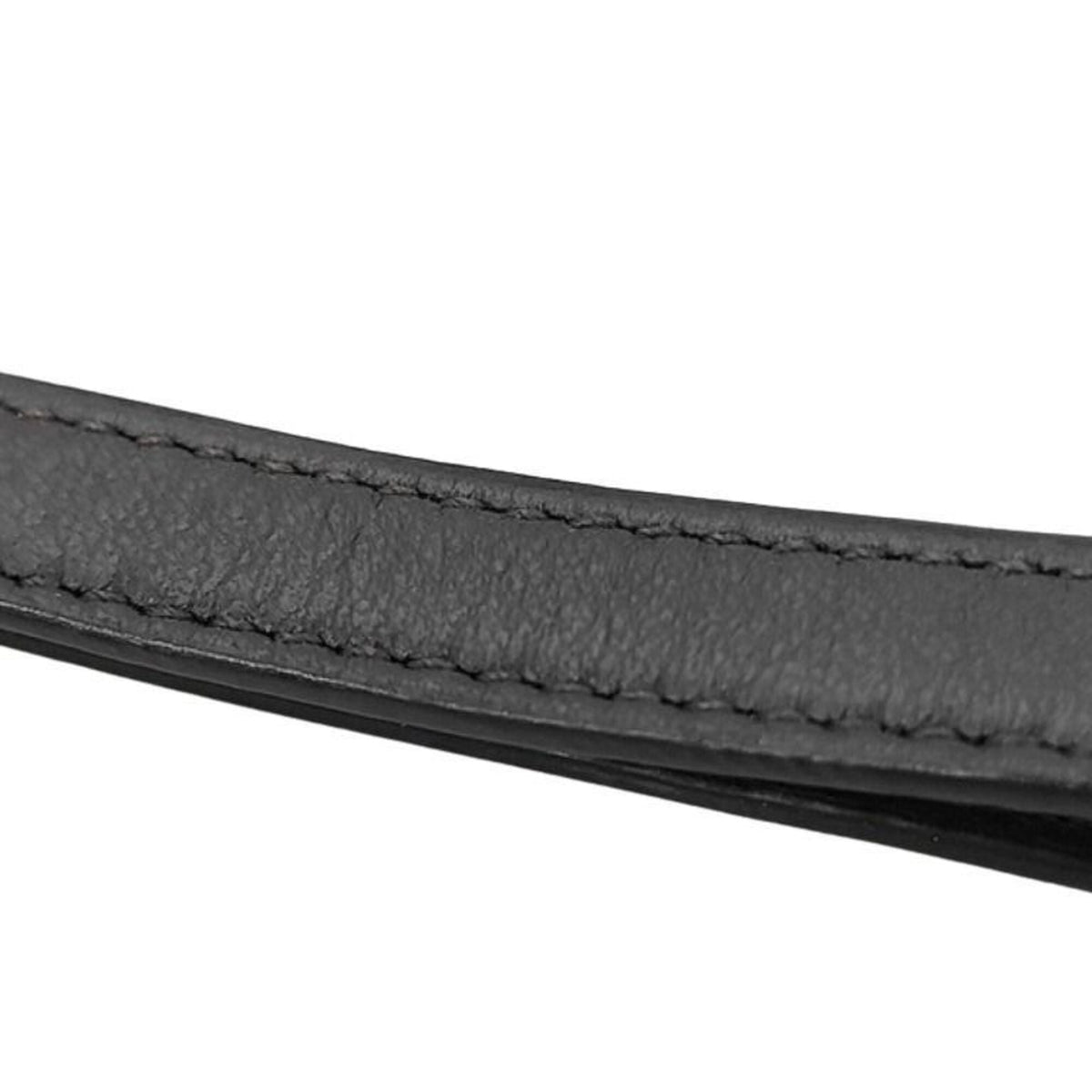 Yves Saint Laurent Gray Leather Clutch Bag (Pre-Owned)