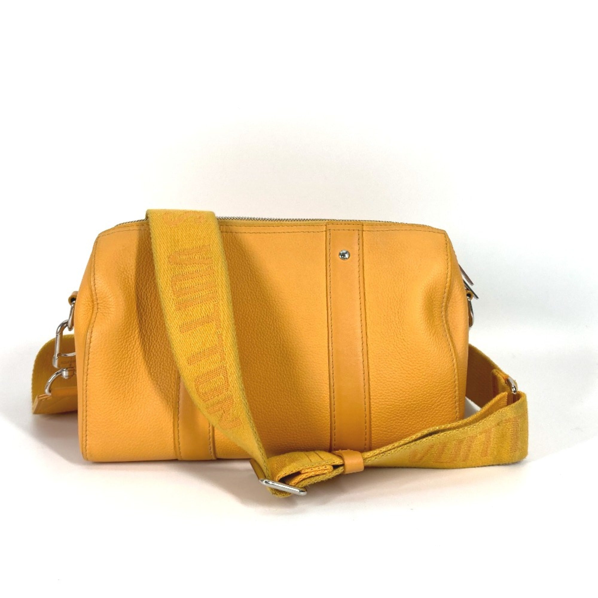 Louis Vuitton Yellow Leather Shoulder Bag (Pre-Owned)