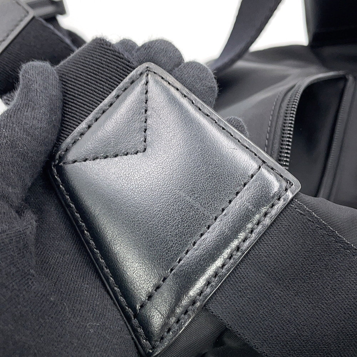Burberry Black Nylon Handbag Sling Bag (Pre-Owned)
