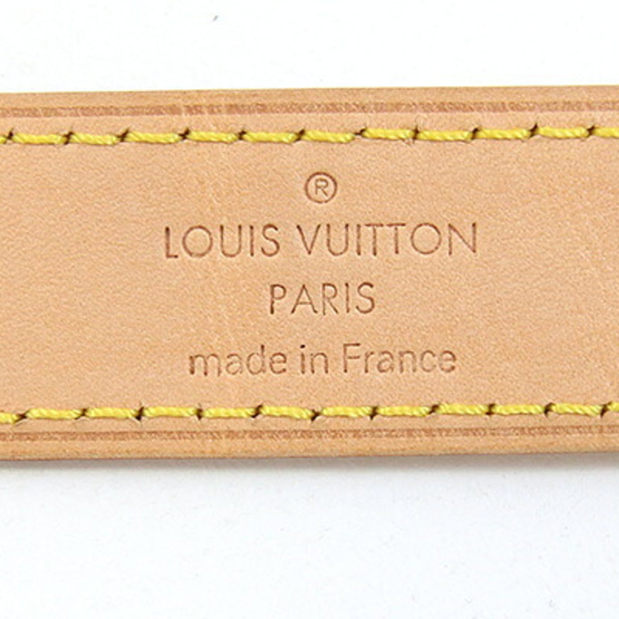 Louis Vuitton Natural Leather Shoulder Bag (Pre-Owned)