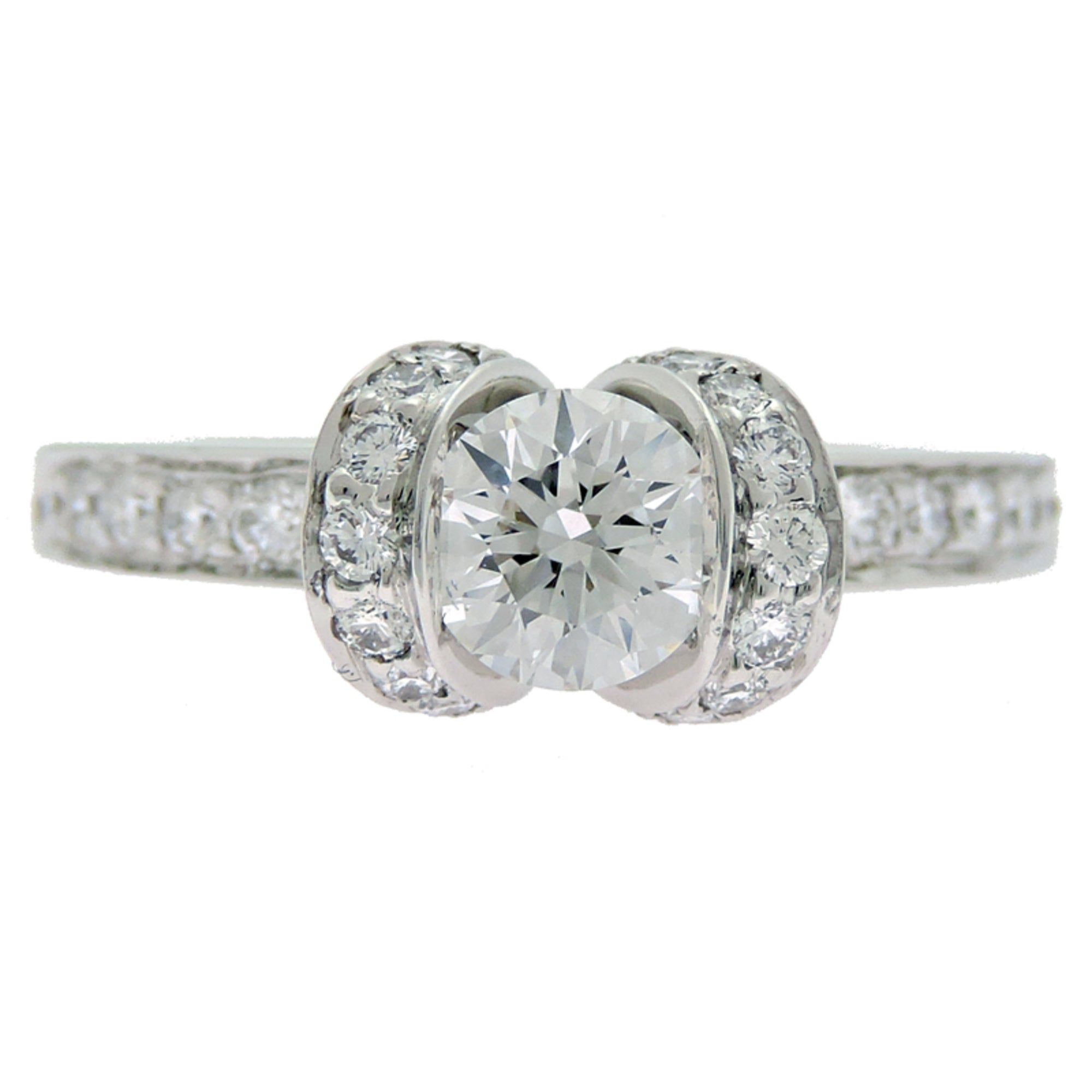 Tiffany Platinum 950 Band Ring (Pre-Owned)