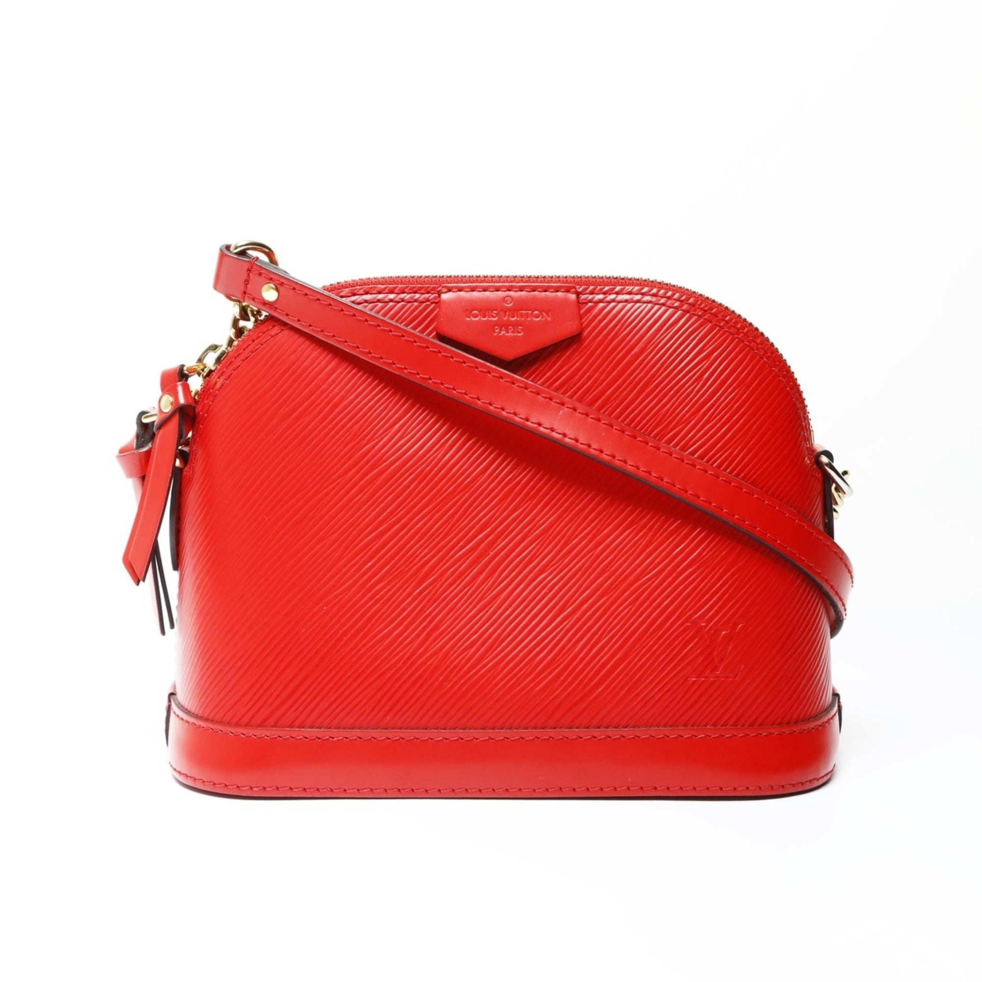 Louis Vuitton Red Color Shoulder Bag (Pre-Owned)