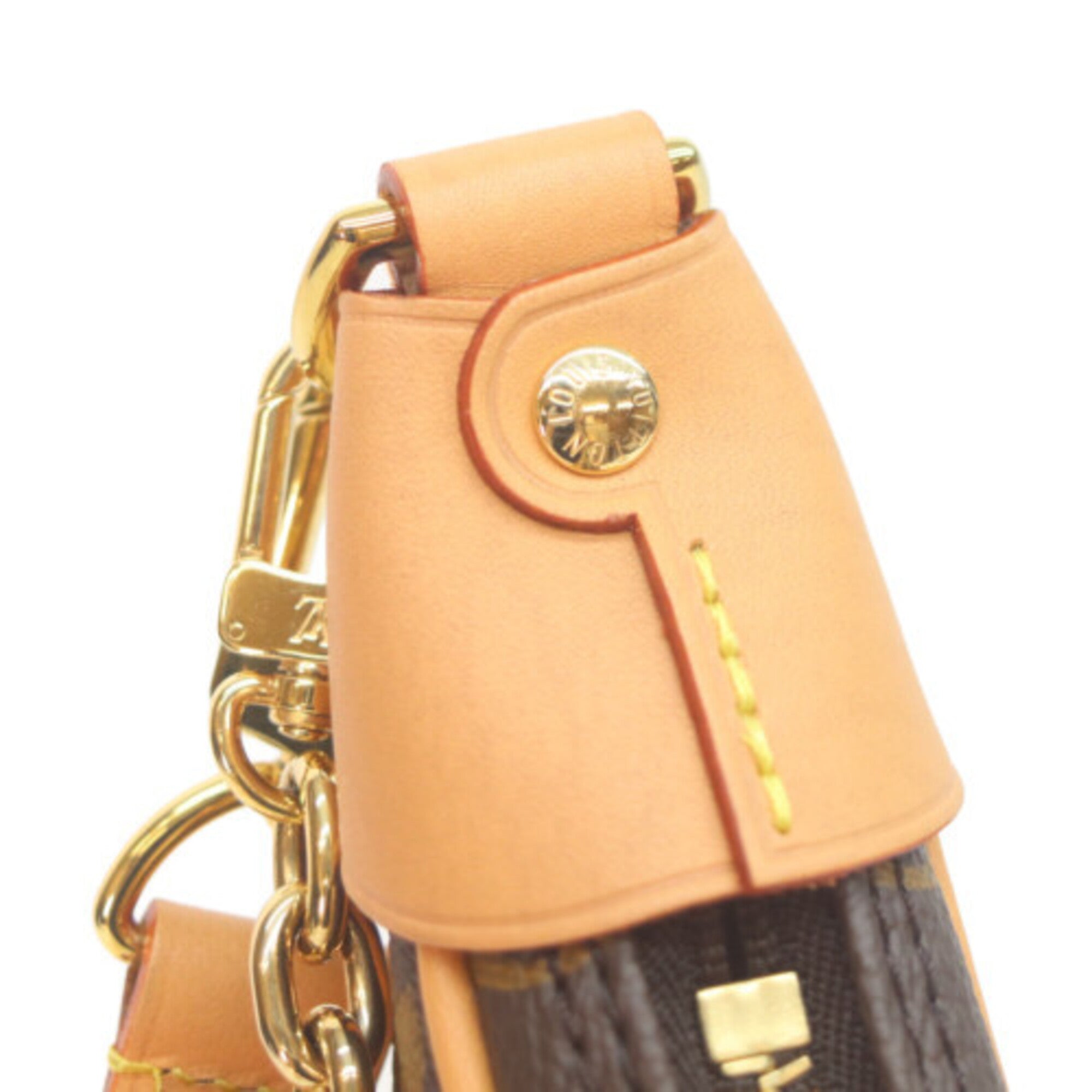 Louis Vuitton Beige Monogram Shoulder Bag (Pre-Owned)