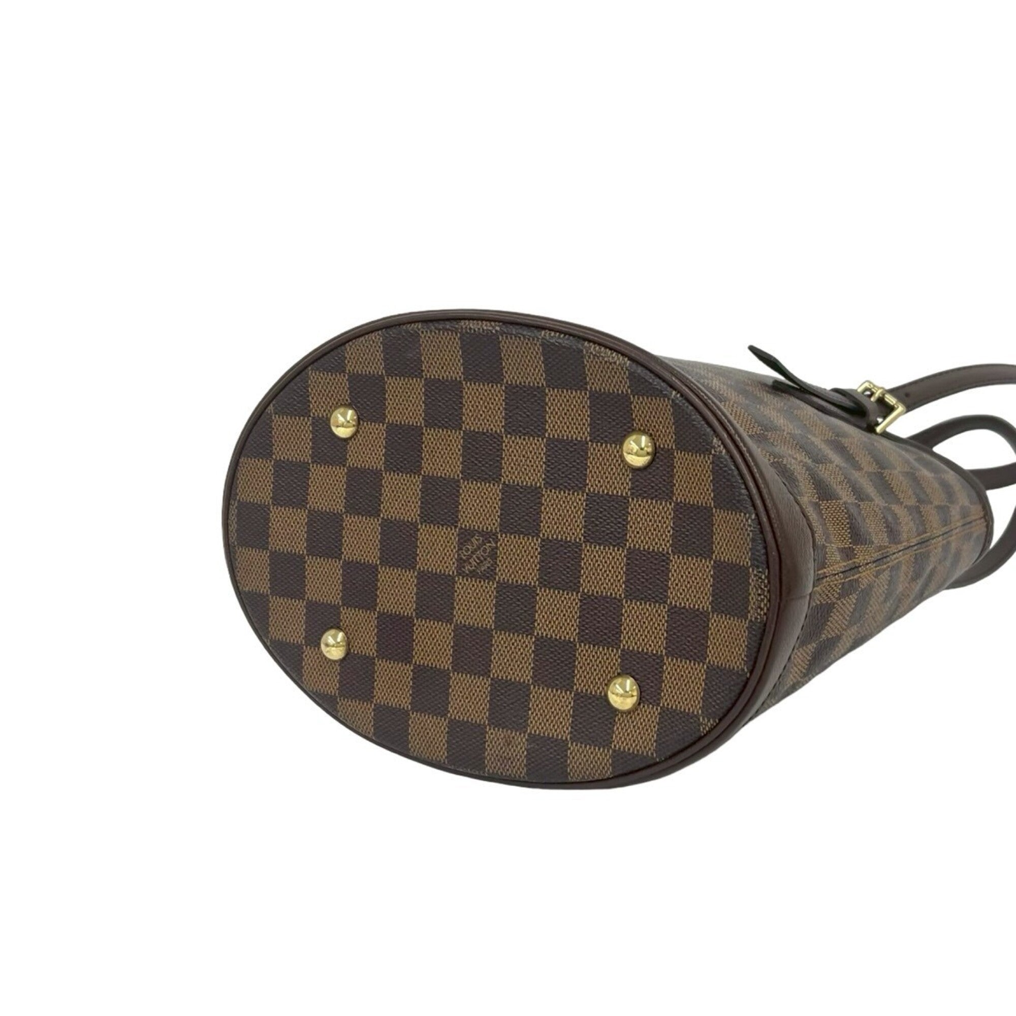 Louis Vuitton Brown Pvc Leather Handbag Shoulder Bag Tote Bag (Pre-Owned)