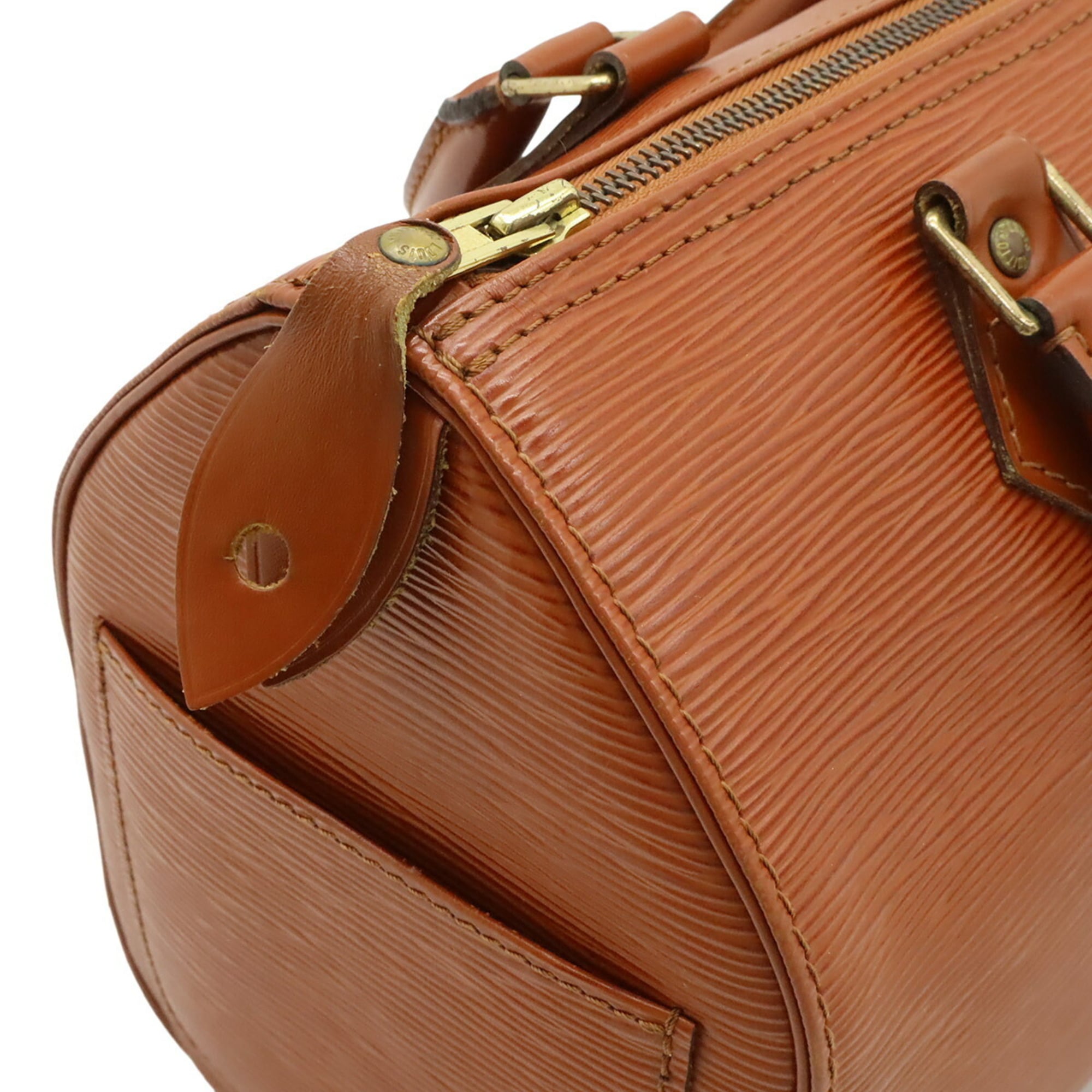 Louis Vuitton Epi Kenyan Brown Epi Leather Handbag (Pre-Owned)