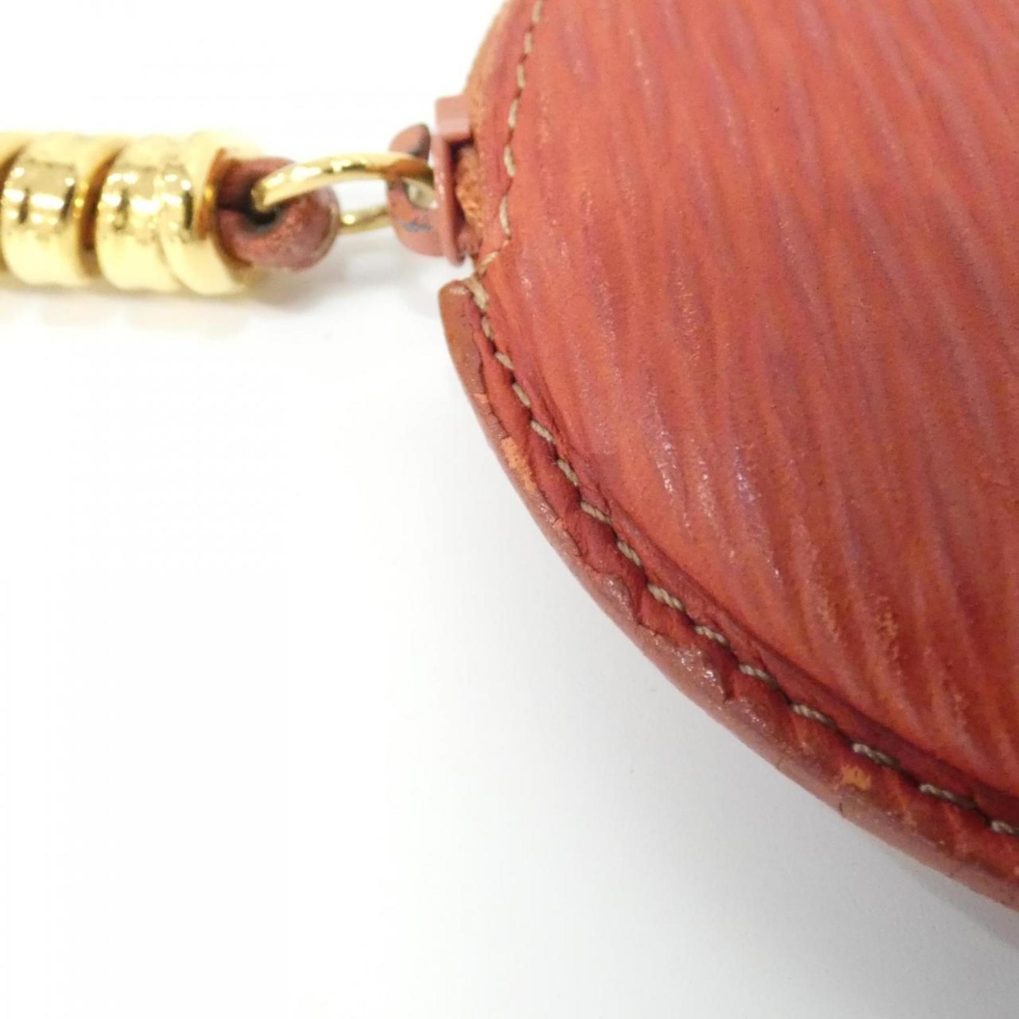 Loewe Brown Leather Coin Purse/Coin Case (Pre-Owned)