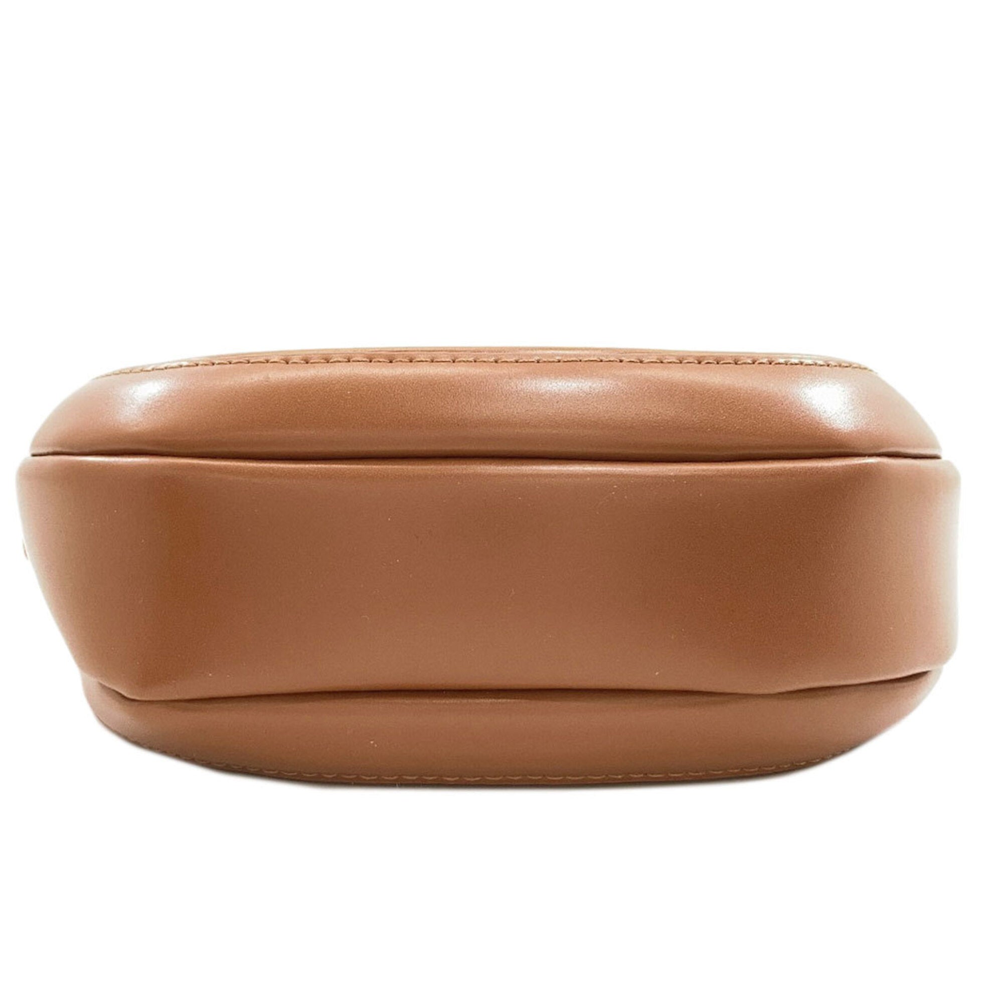 Marni Brown Leather Shoulder Bag (Pre-Owned)