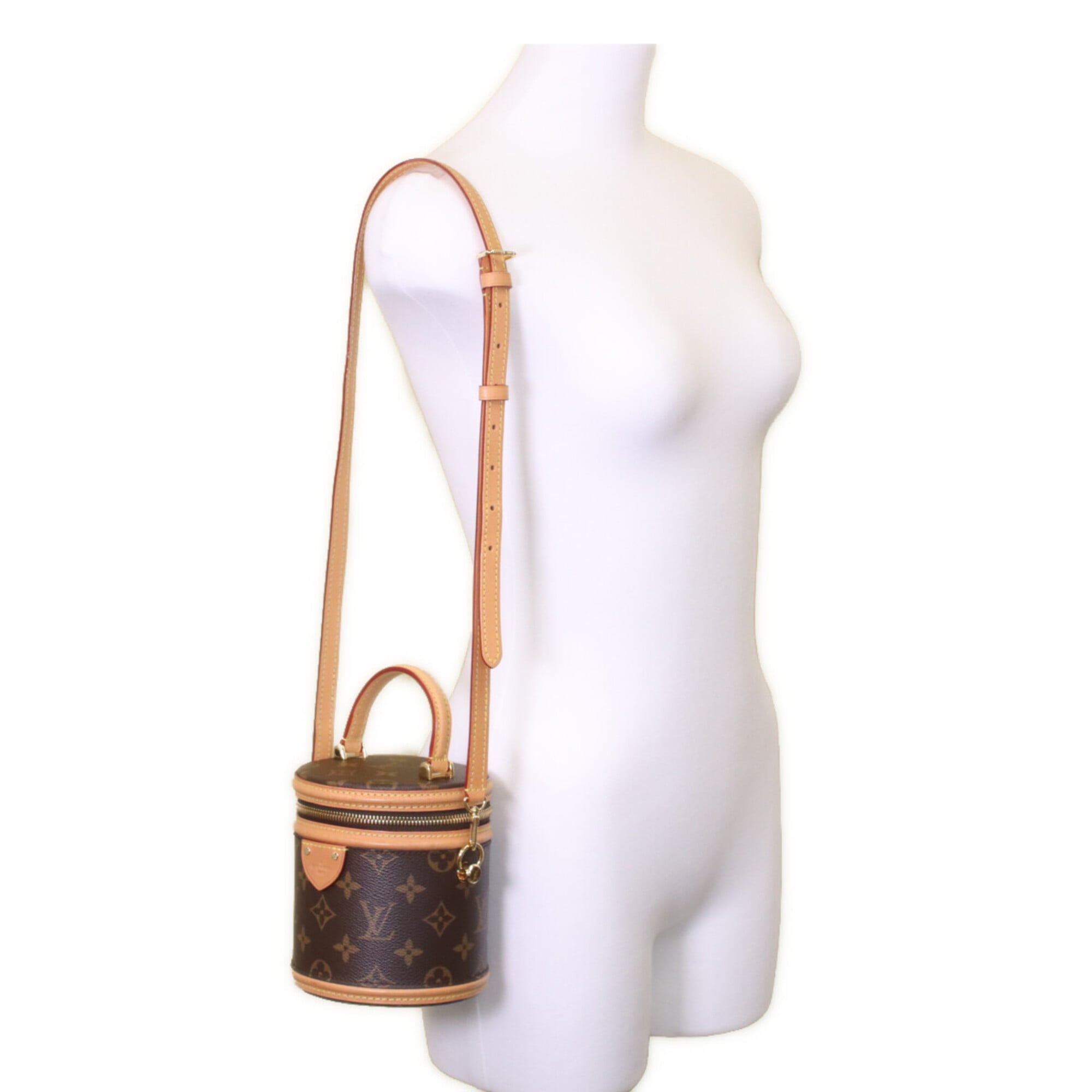 Louis Vuitton Beige Monogram Shoulder Bag (Pre-Owned)