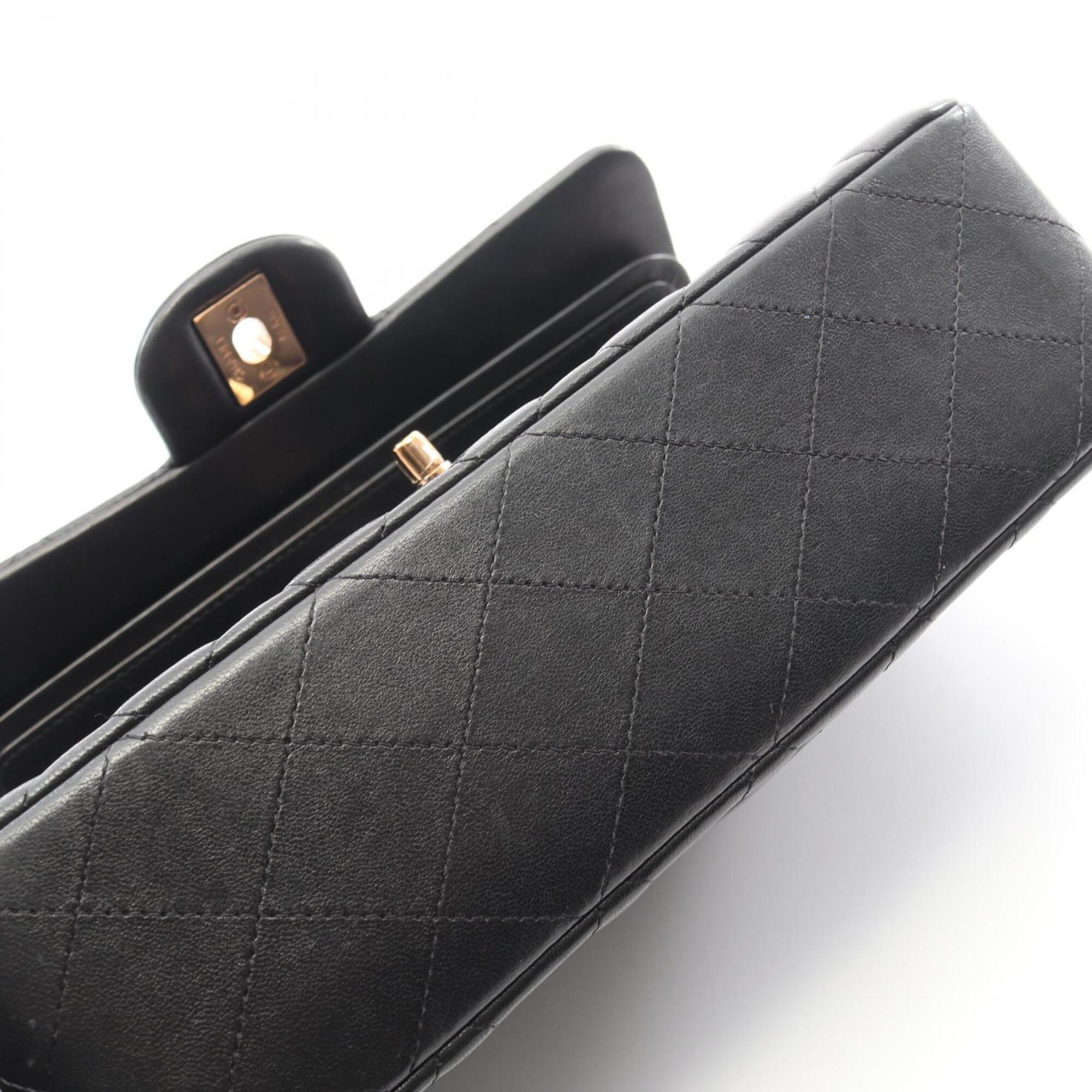Chanel Black Handbag Shoulder Bag (Pre-Owned)