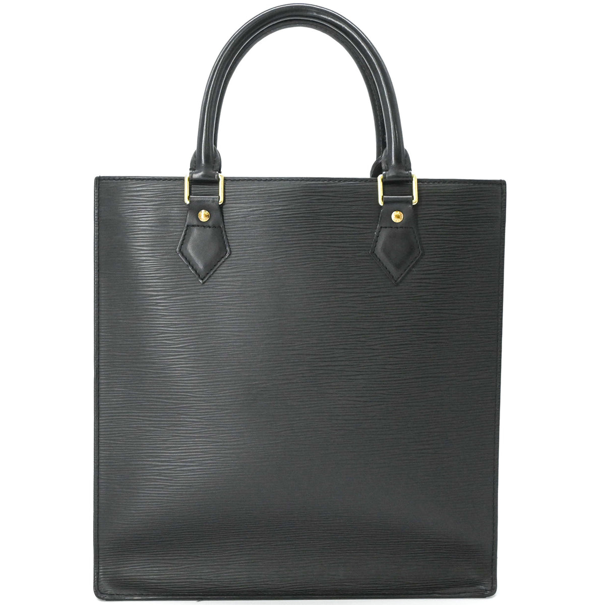 Louis Vuitton Epi Black Epi Leather Handbag Tote Bag (Pre-Owned)