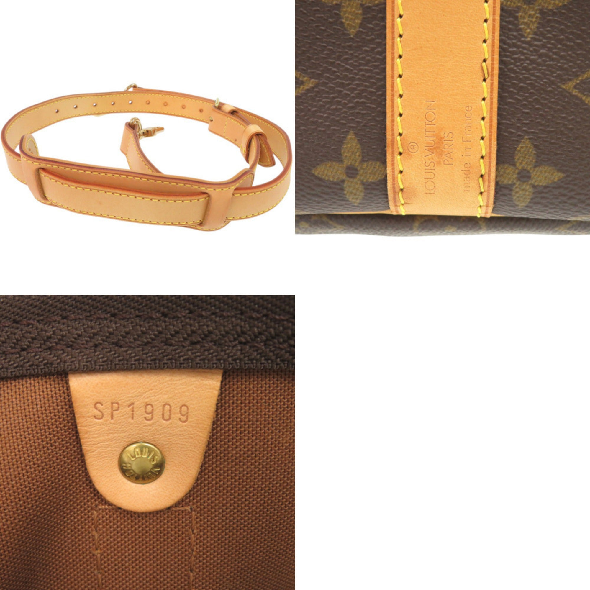 Louis Vuitton Brown Monogram Monogram Boston Bag (Pre-Owned)