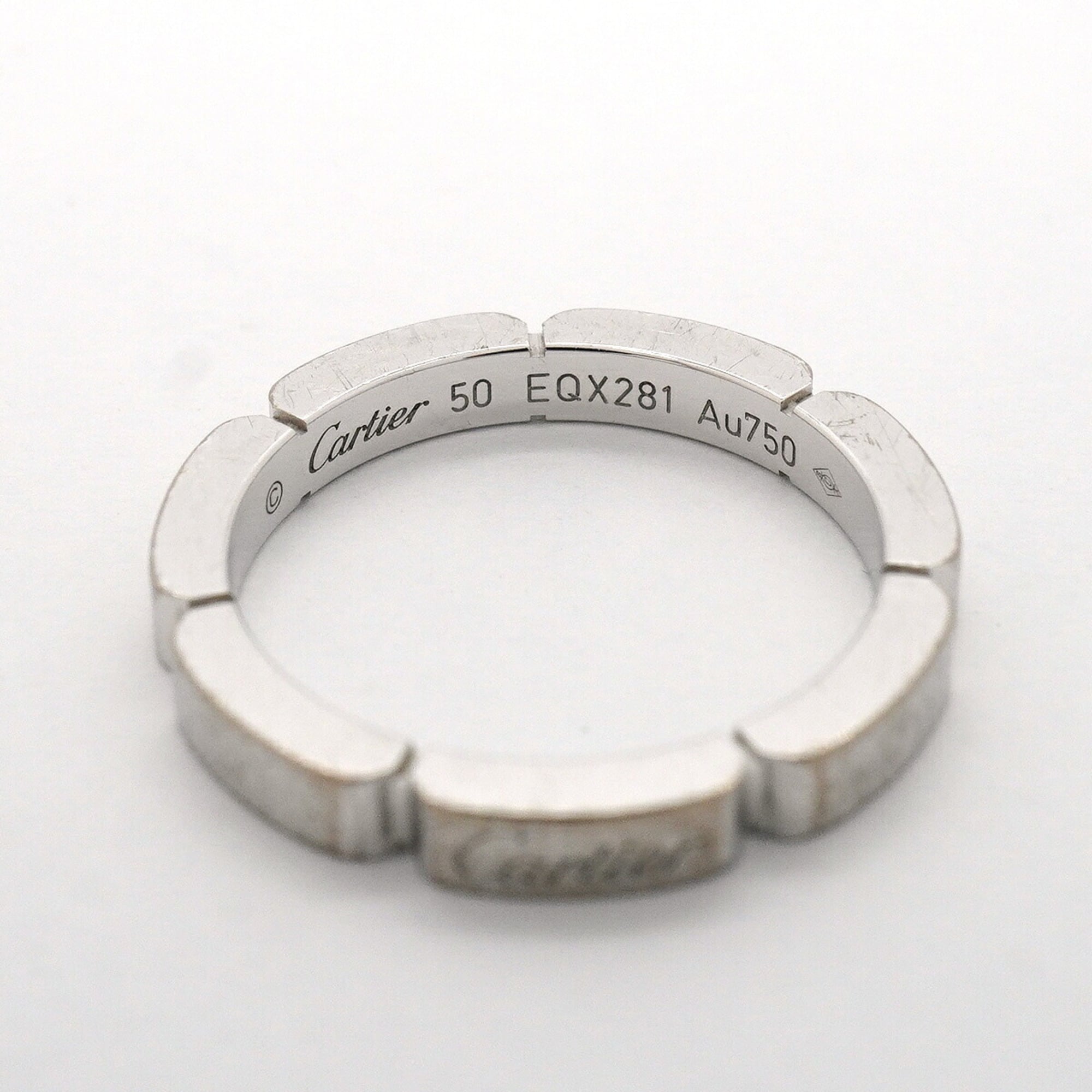 Cartier White Gold (18K) Band Ring (Pre-Owned)