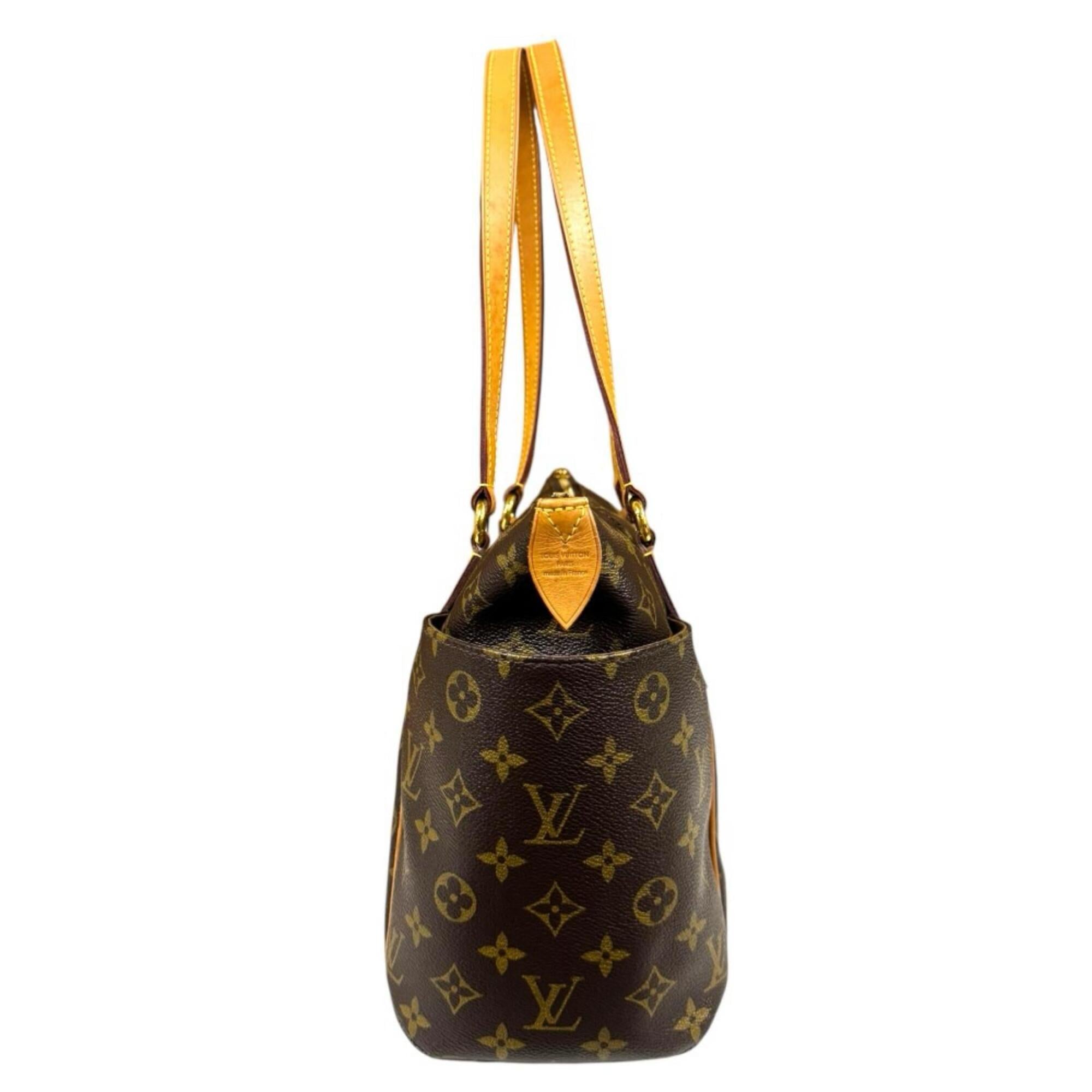 Louis Vuitton Brown Monogram Tote Bag (Pre-Owned)
